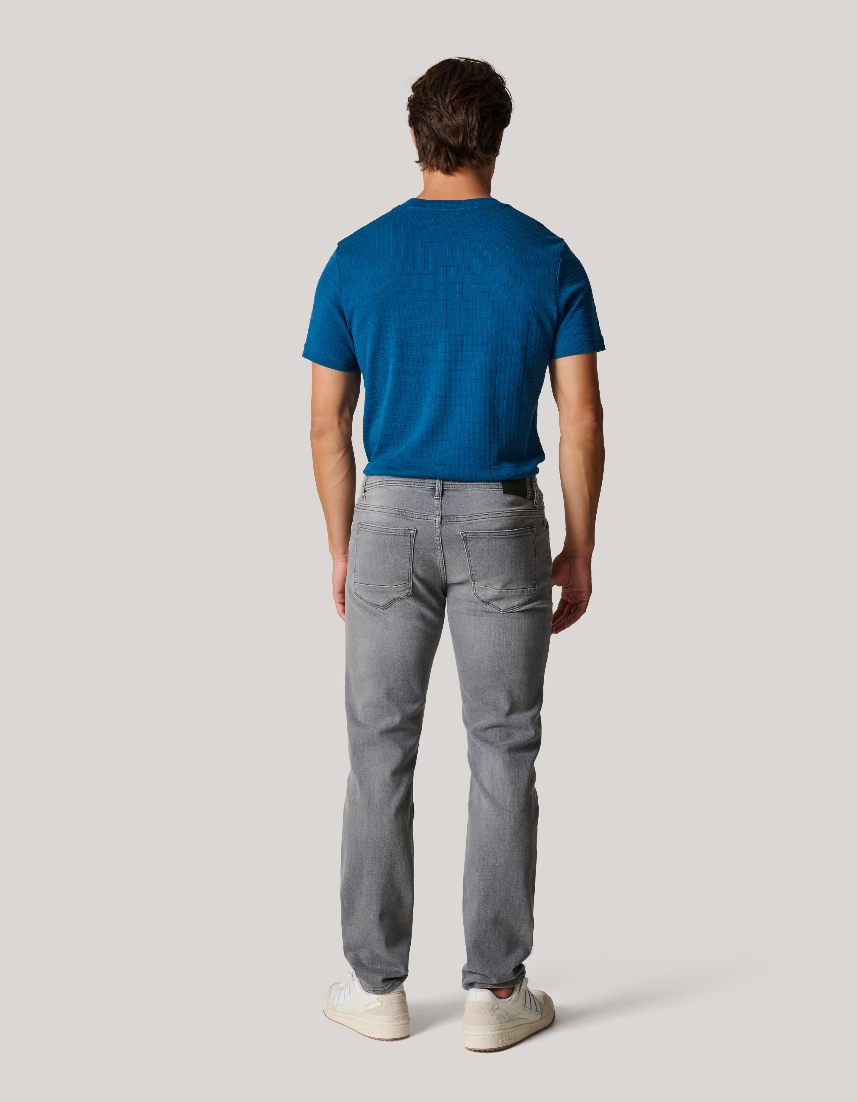 Straight Fit Jeans Grijs L34 SHOEBY MEN