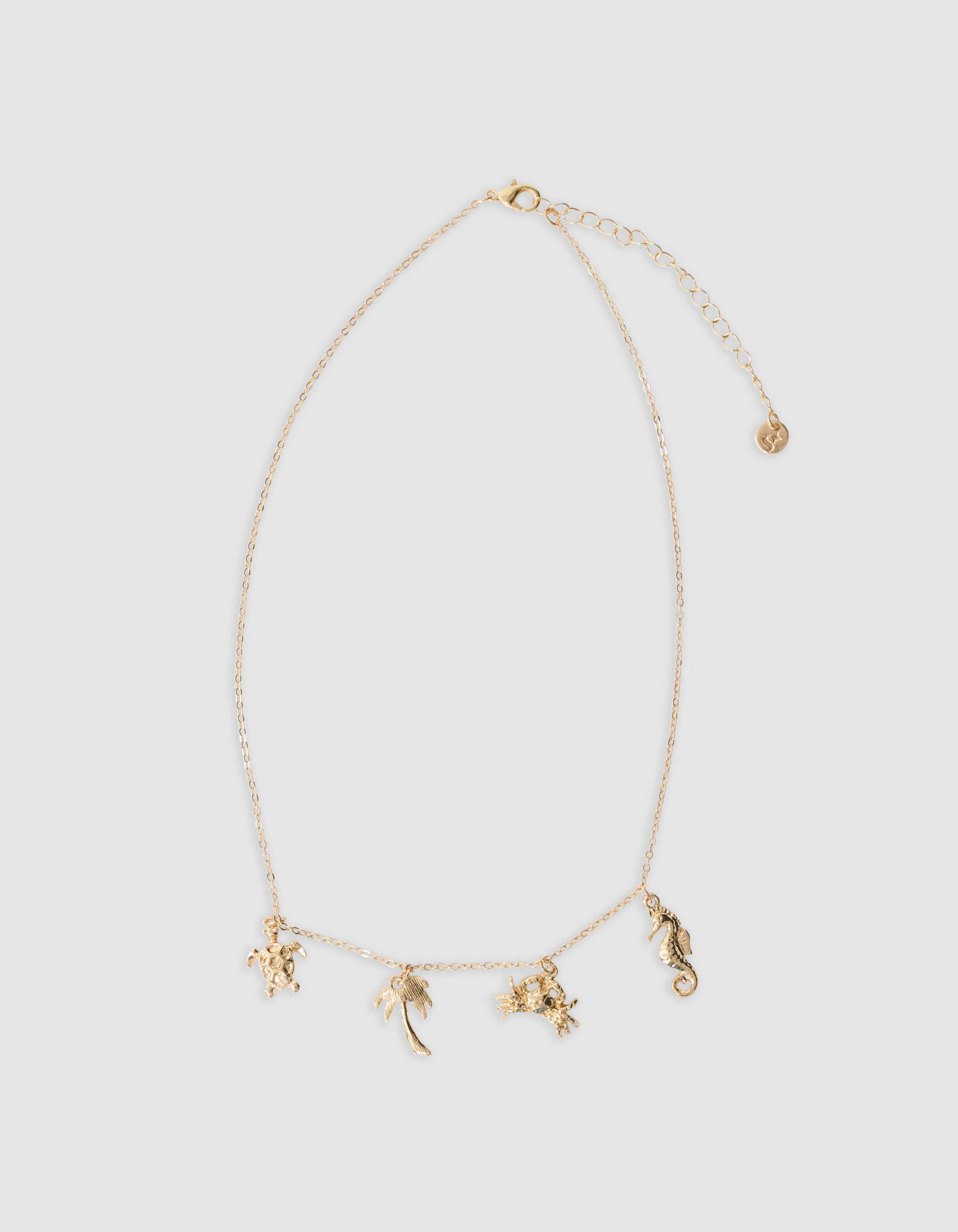 Sea Charm Ketting Goud SHOEBY ACCESSOIRES