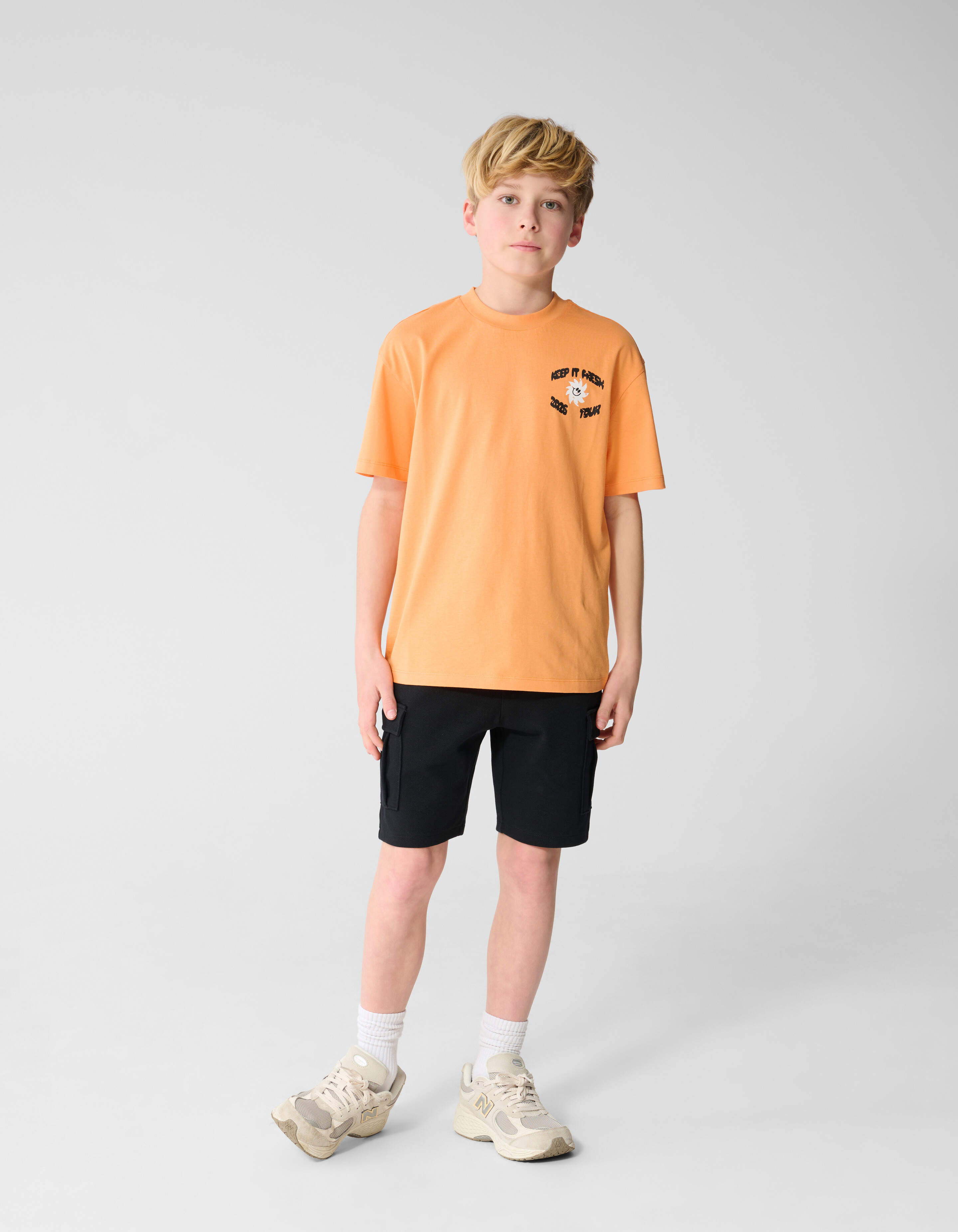 Cargo Short Zwart SHOEBY BOYS