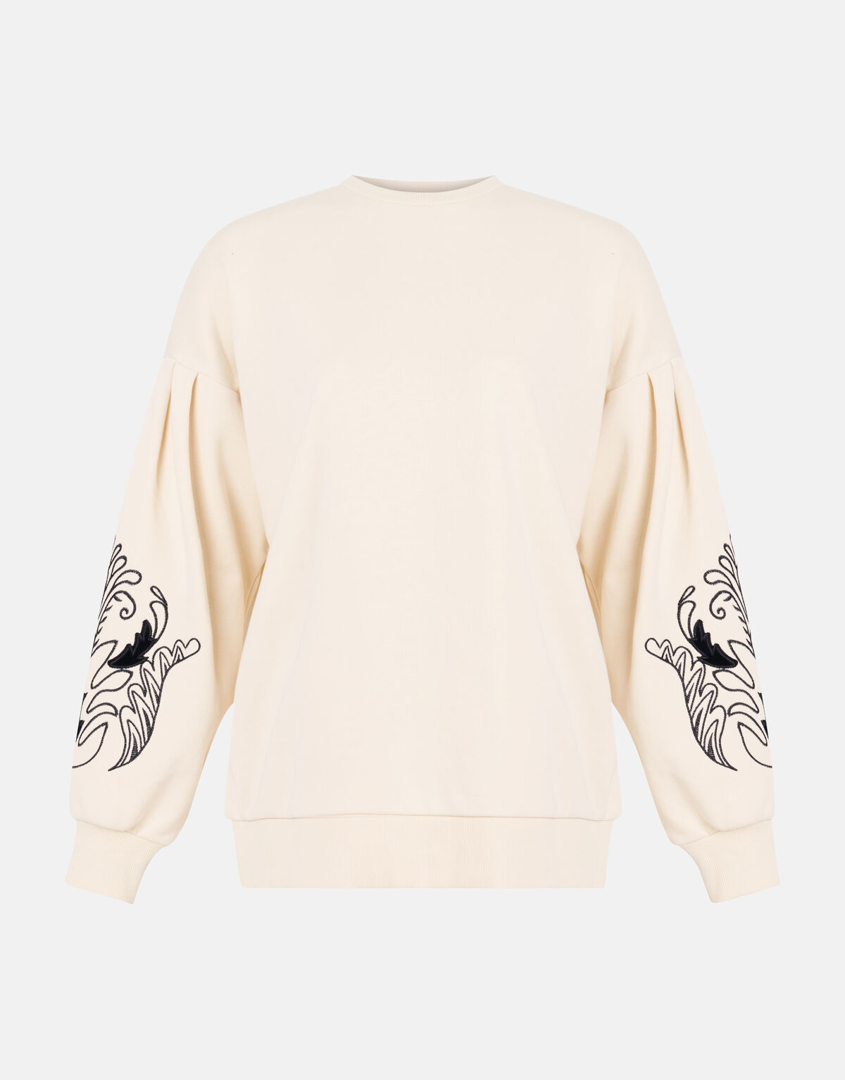 Embroidery Sweater Gebroken Wit SHOEBY WOMEN