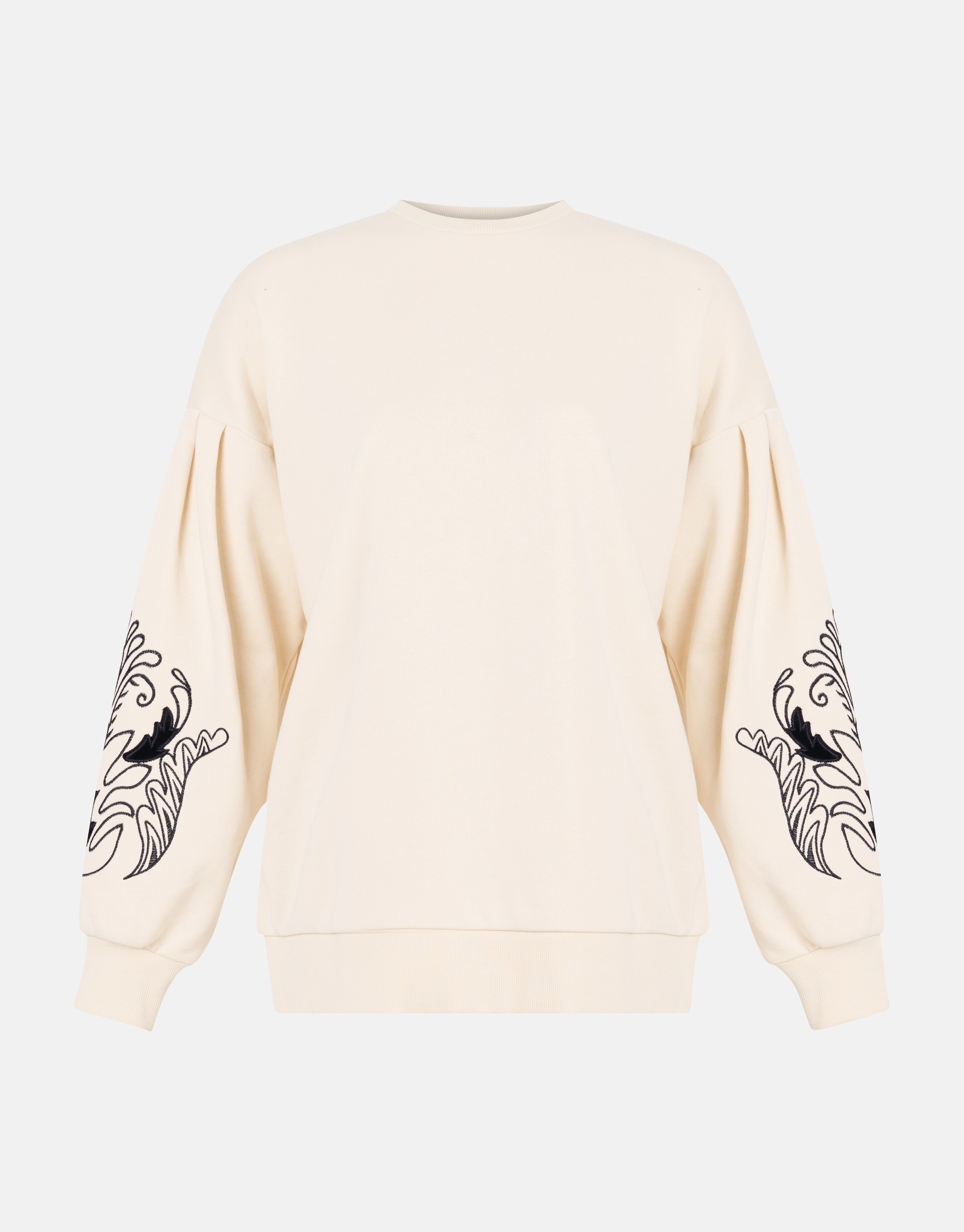 Embroidery Sweater Gebroken Wit SHOEBY WOMEN