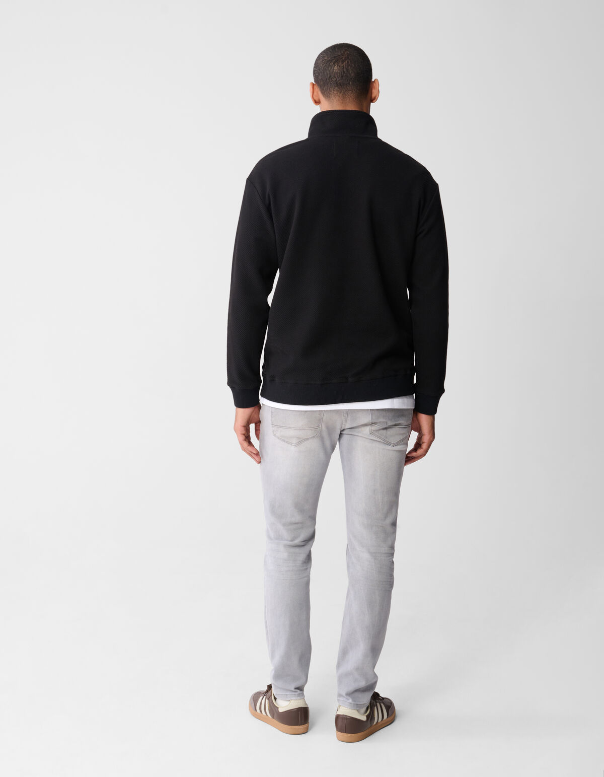 Slim Fit Jeans Lichtgrijs L32 SHOEBY MEN