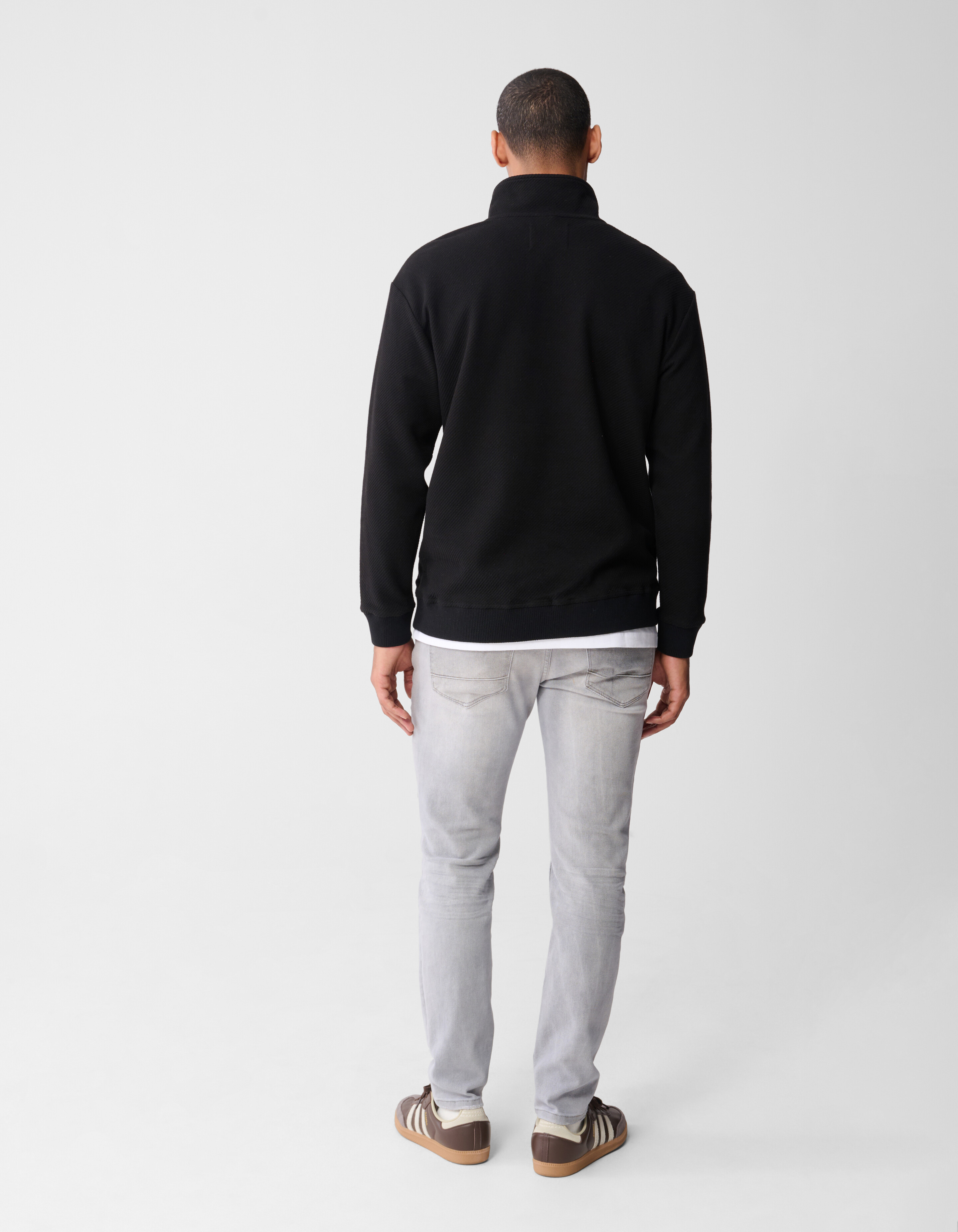 Slim Fit Jeans Lichtgrijs L32 SHOEBY MEN