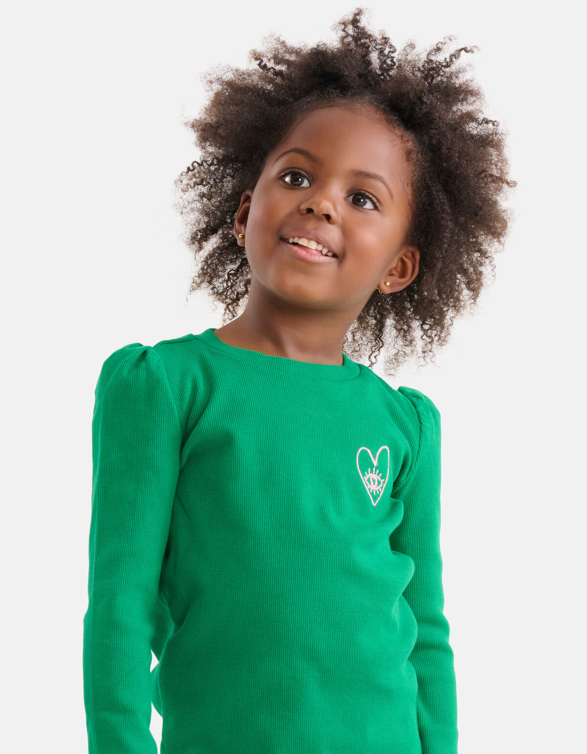 Rib Jurk Groen SHOEBY GIRLS