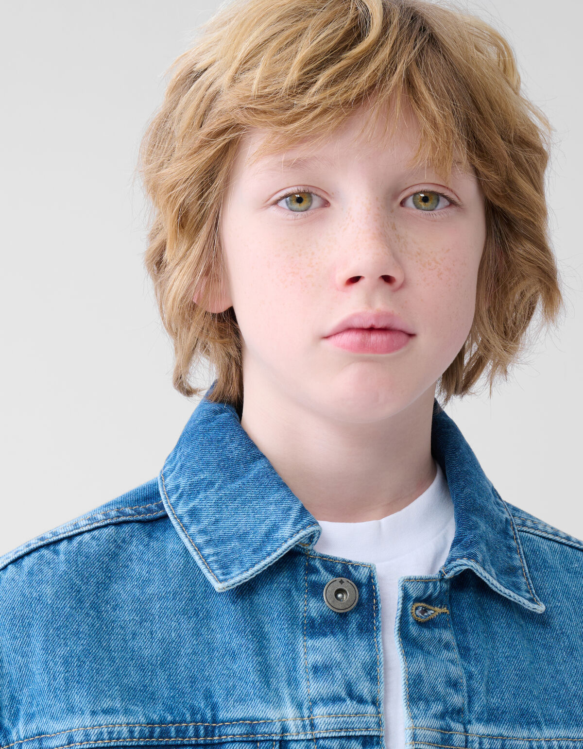 Basis Denim Jack Mediumstone SHOEBY BOYS