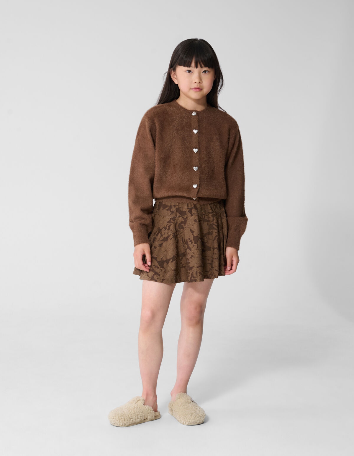 Structuur Rok Bruin SHOEBY GIRLS