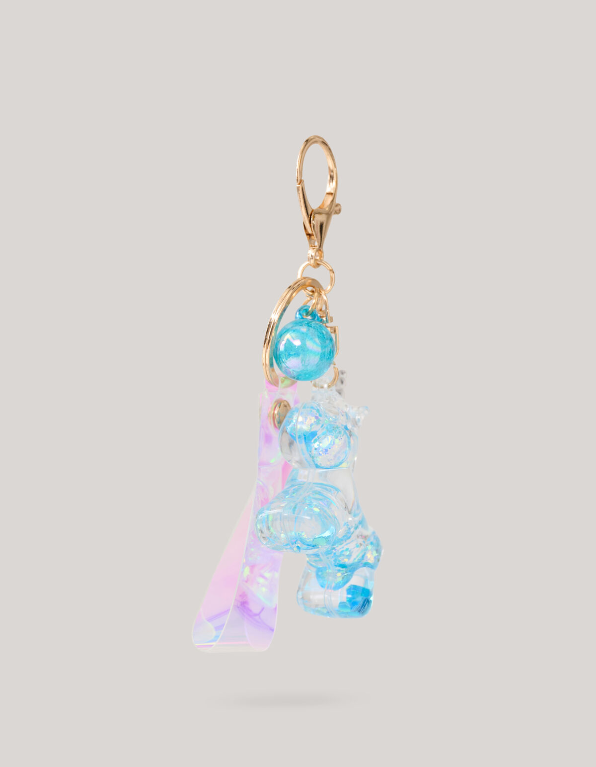 Unicorn Sleutelhanger Blauw SHOEBY ACCESSOIRES