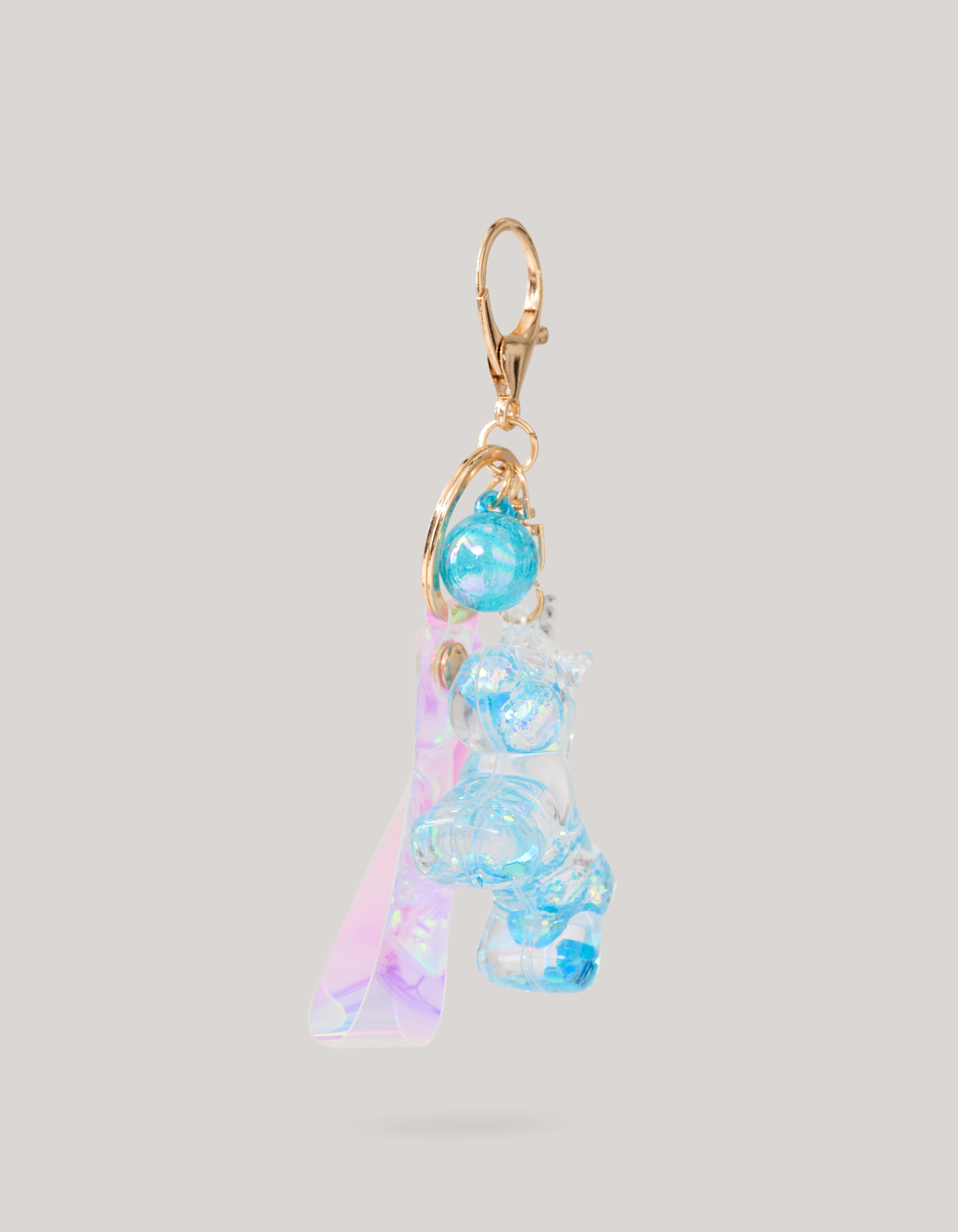 Unicorn Sleutelhanger Blauw SHOEBY ACCESSOIRES