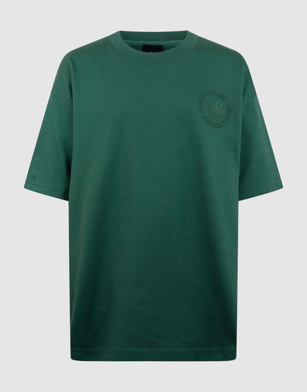 Embroidery Artwork T-shirt Donkergroen SHOEBY BOYS