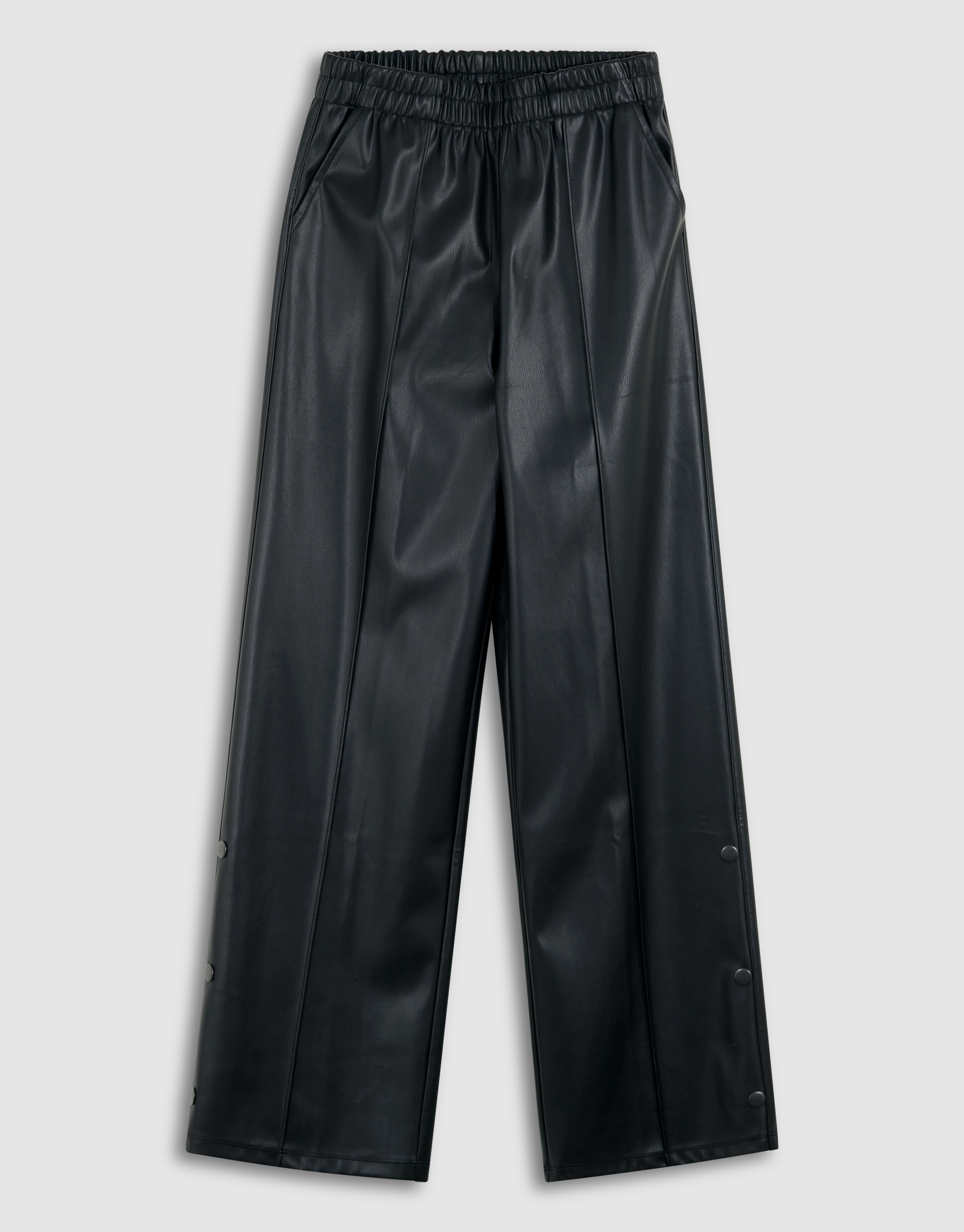 Wide Leg Broek Zwart SHOEBY GIRLS