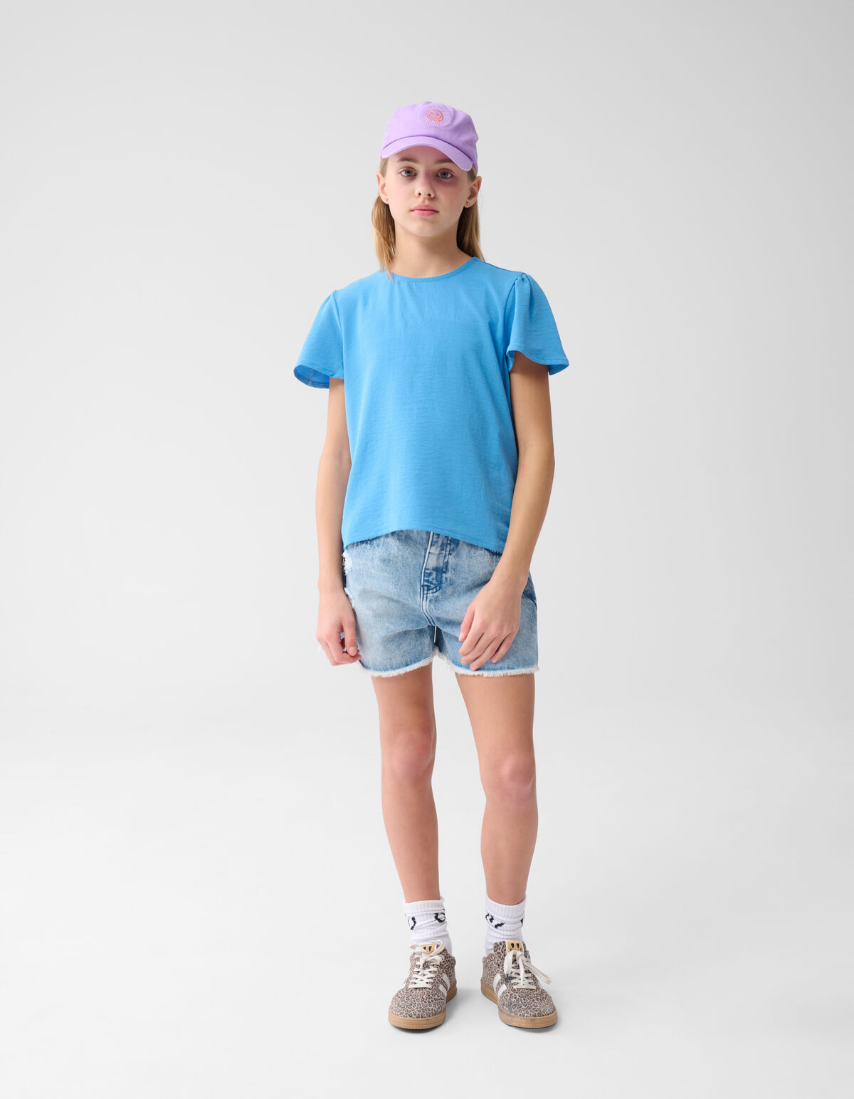 Twist Top Blauw SHOEBY GIRLS