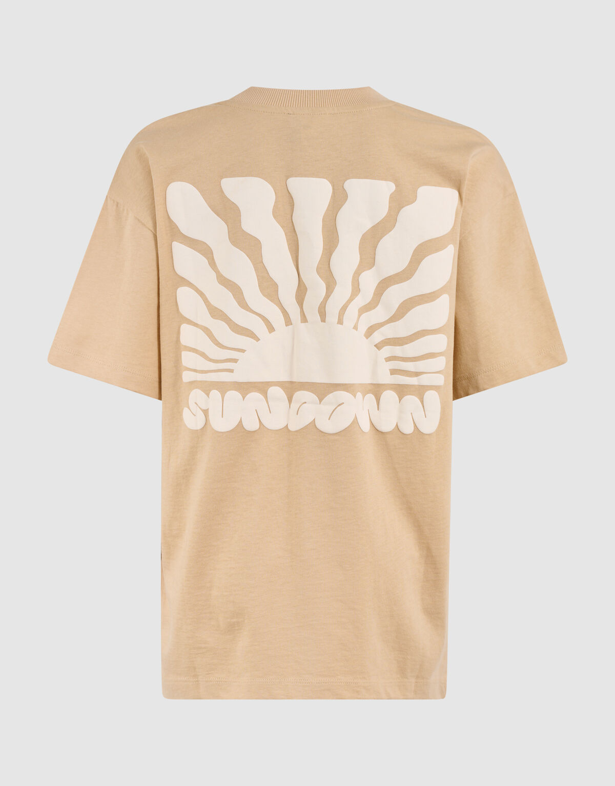 Sun Artwork T-shirt Beige SHOEBY BOYS
