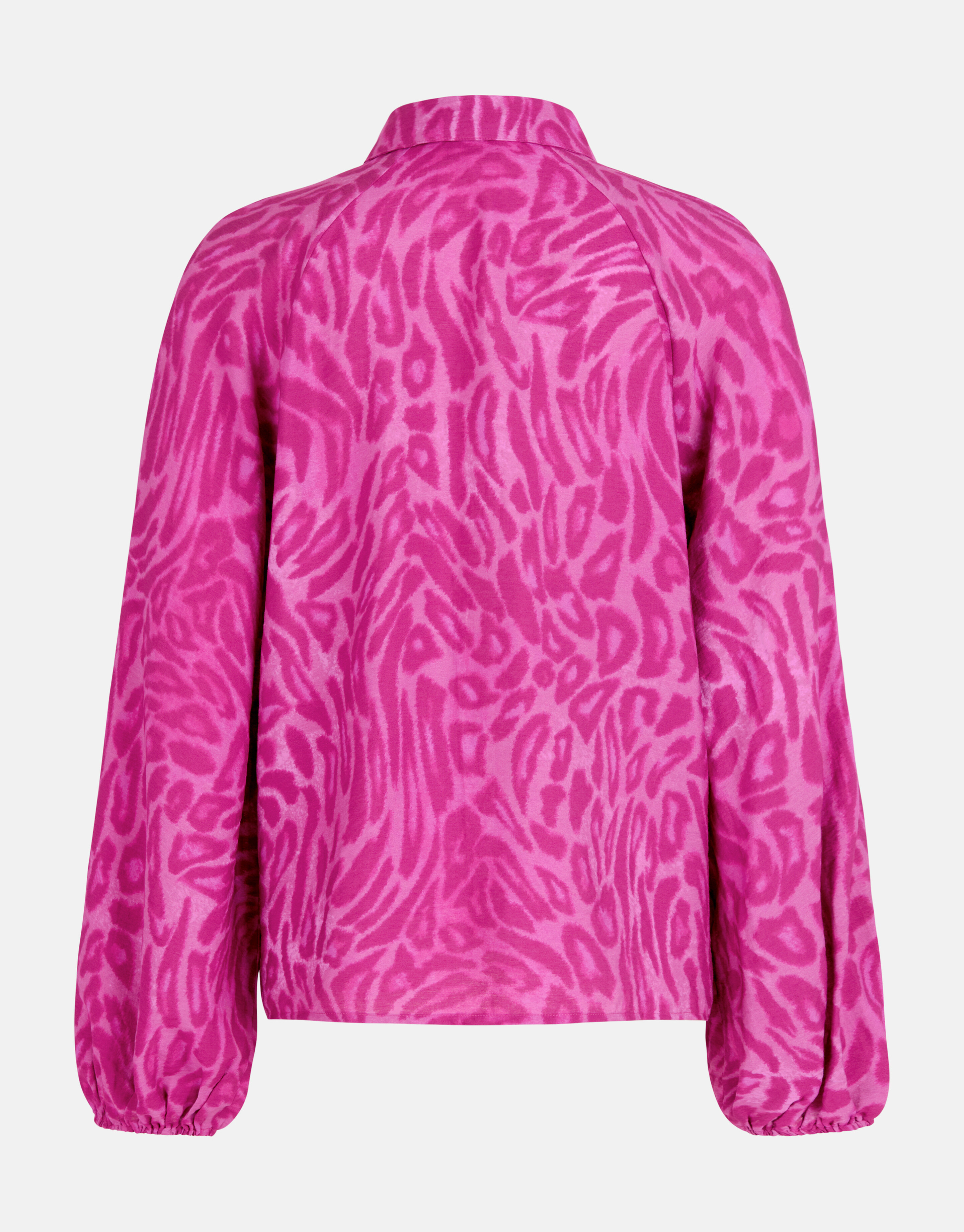 Leopard Print Blouse Roze SHOEBY WOMEN