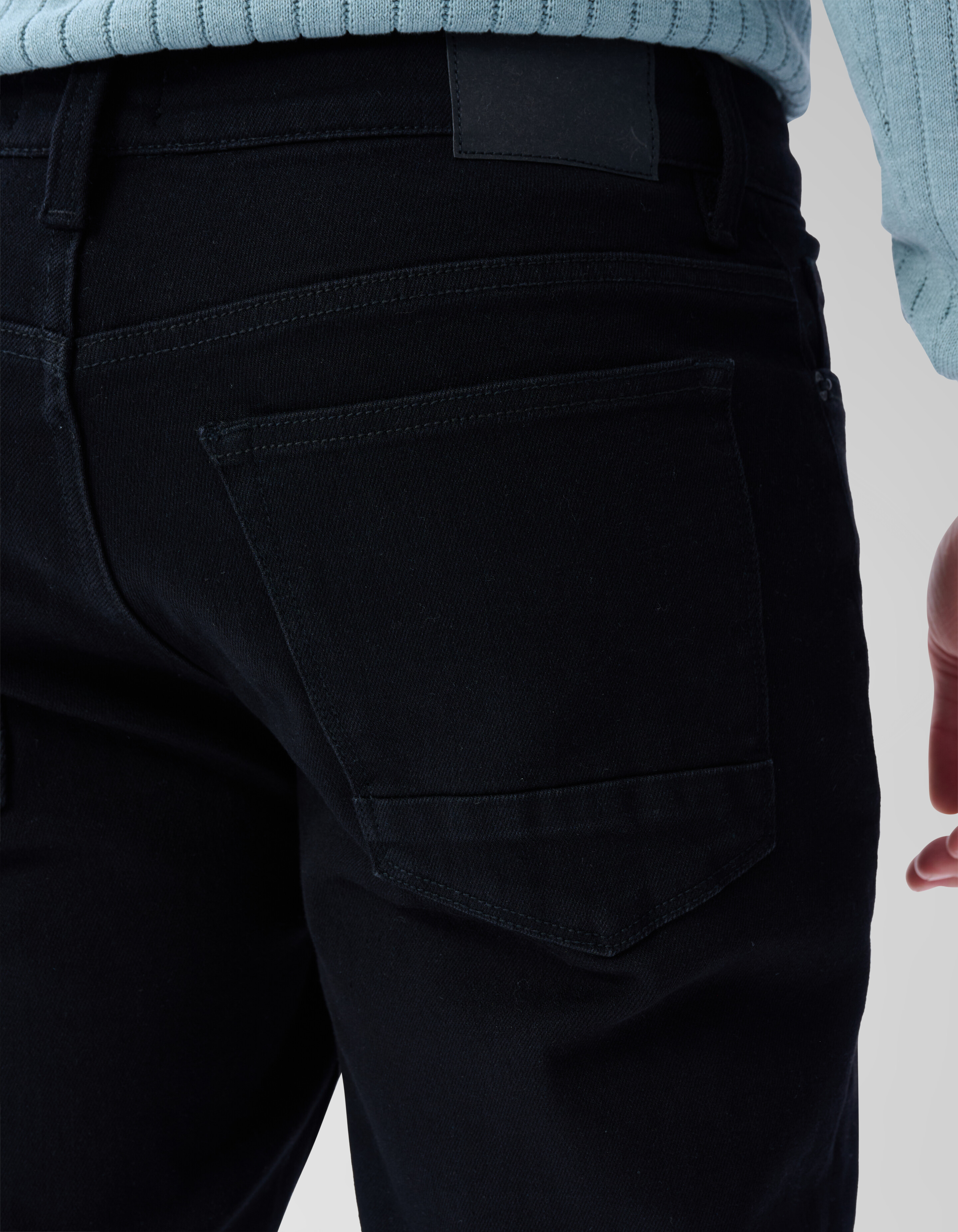 Straight Fit Broek Zwart SHOEBY MEN