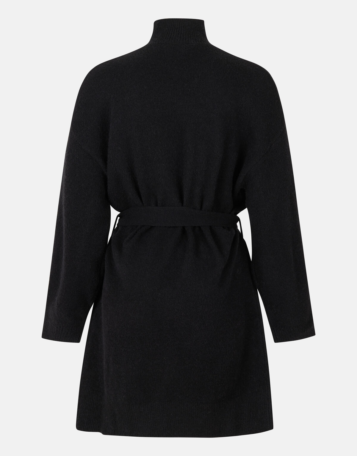 Trui Jurk Met Riem Zwart SHOEBY WOMEN