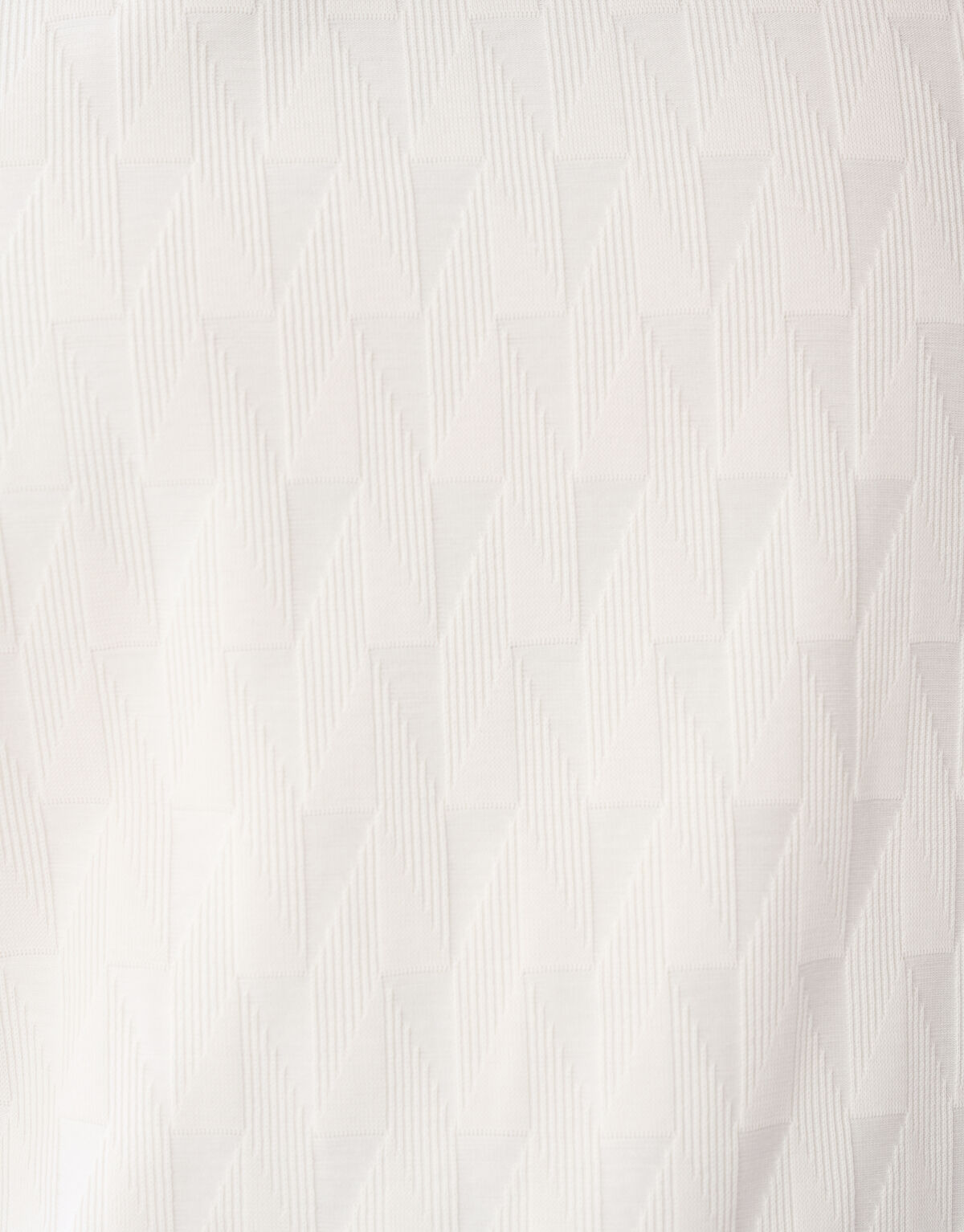 Jacquard T-shirt Gebroken Wit SHOEBY MEN