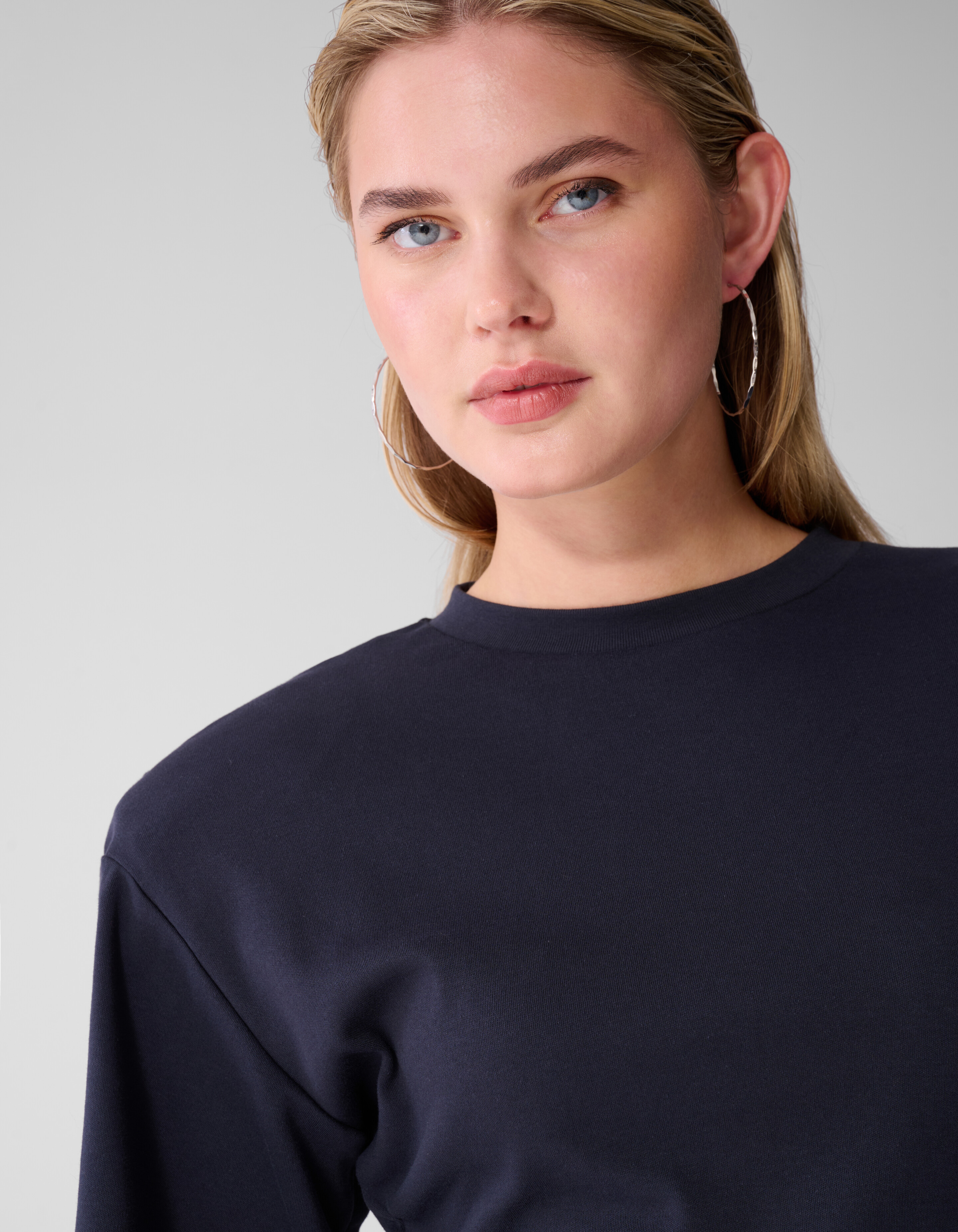 Waisted T-shirt Donkerblauw SHOEBY WOMEN