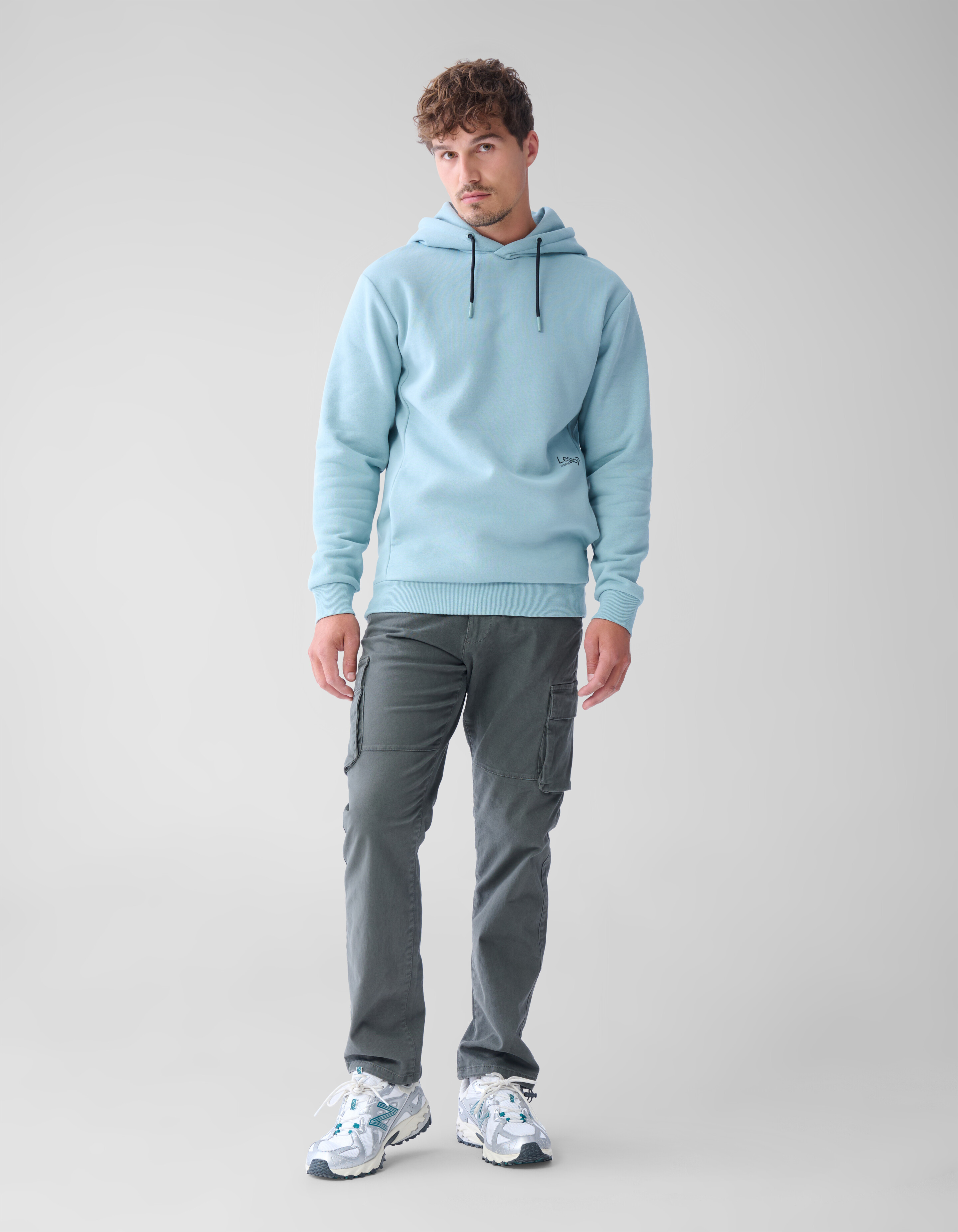 Cargo Broek Donkergrijs SHOEBY MEN