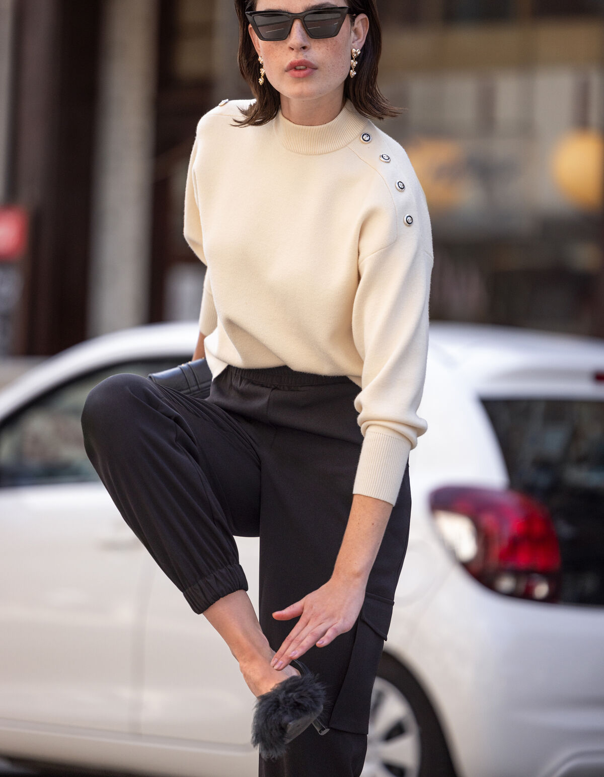 Feather Hakken Zwart SHOEBY SHOES