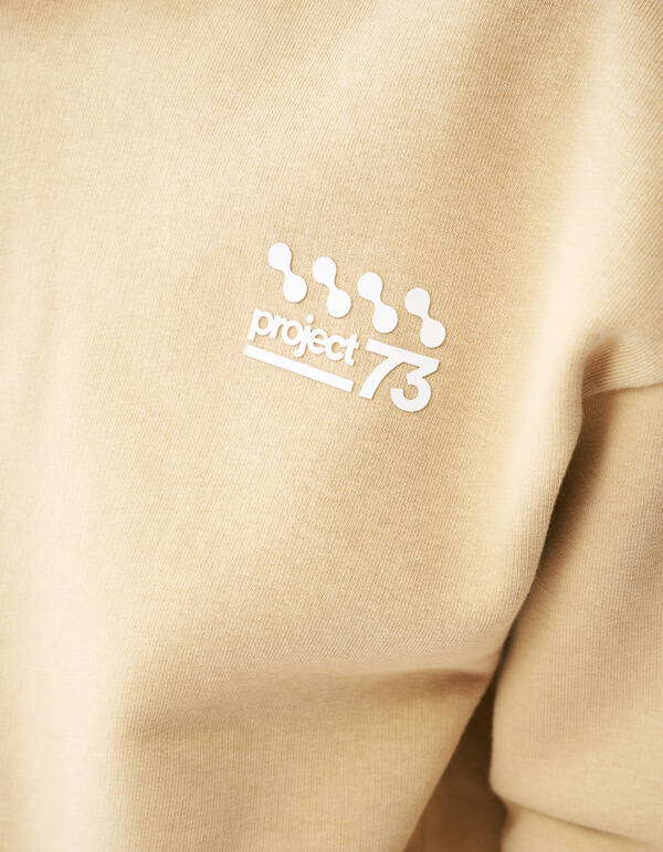 Basis Tekst Hoodie Zand SHOEBY BOYS