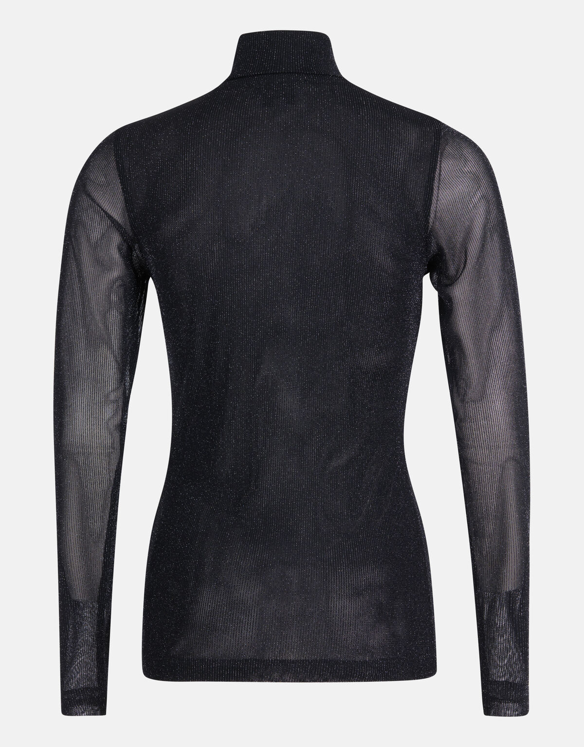 Lurex Mesh Top Zwart SHOEBY WOMEN