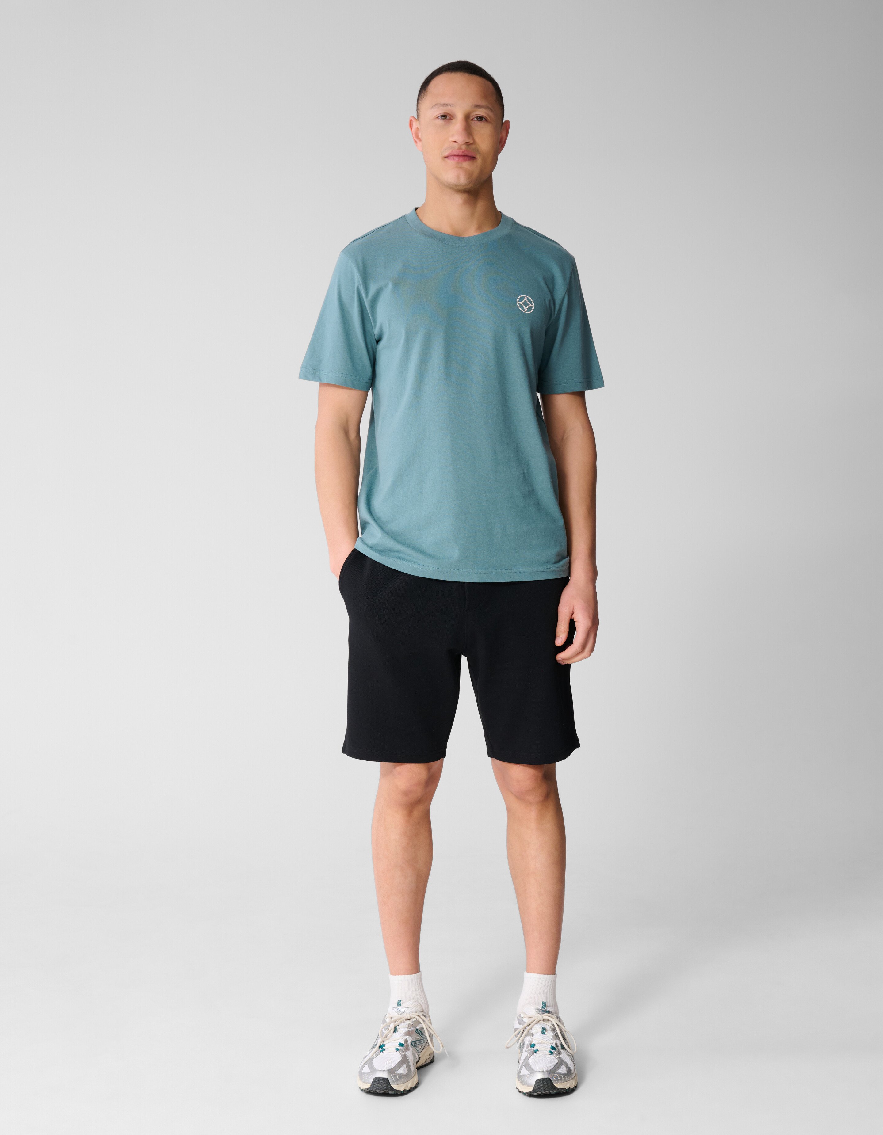 Spark T-shirt Blauw SHOEBY MEN