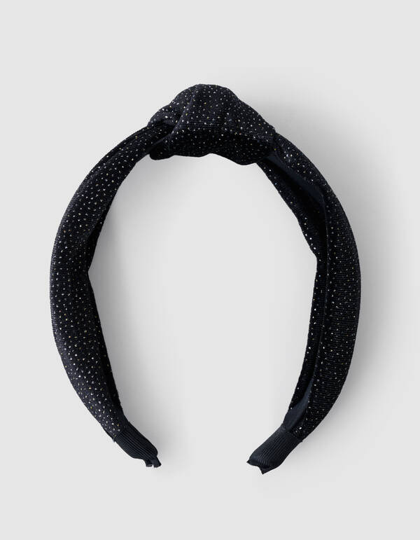 Velvet Haarband Zwart SHOEBY ACCESSOIRES