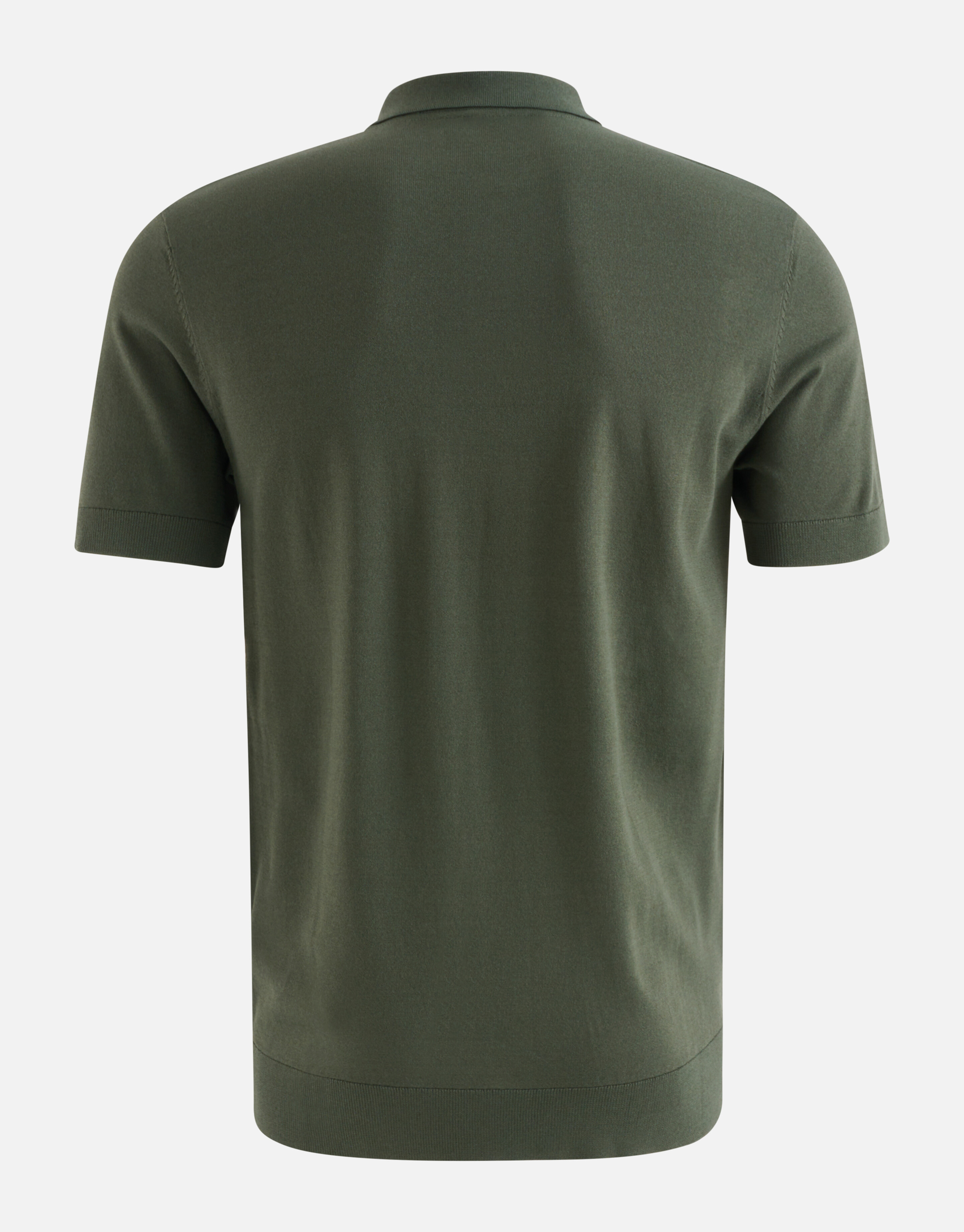 Gebreide Polo Donkergroen SHOEBY MEN