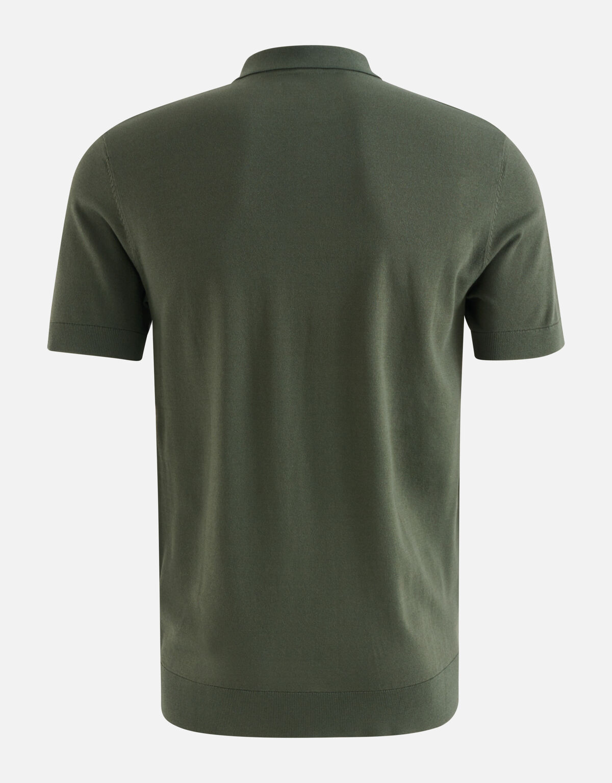 Gebreide Polo Donkergroen SHOEBY MEN