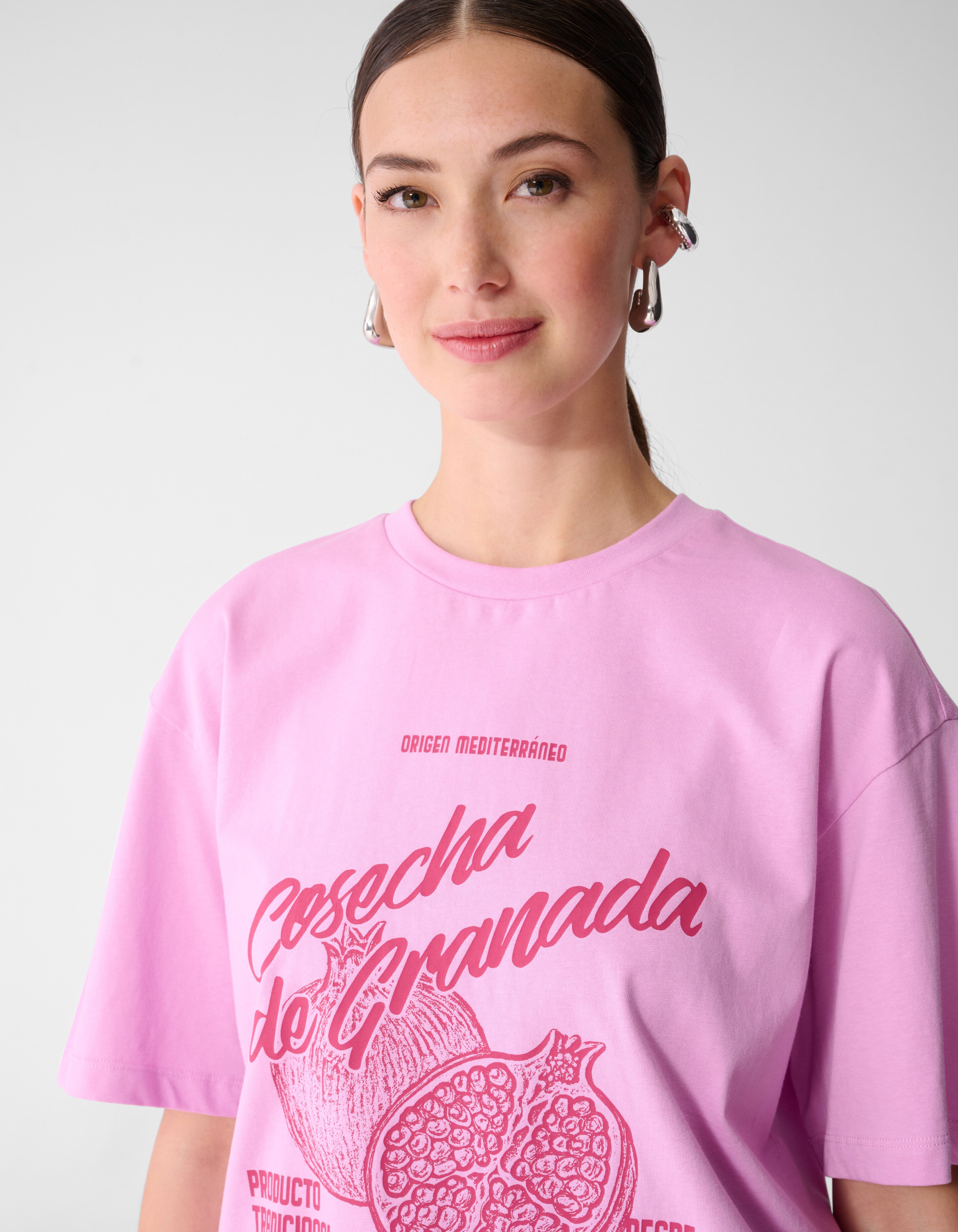 Granada Artwork T-shirt Roze SHOEBY WOMEN