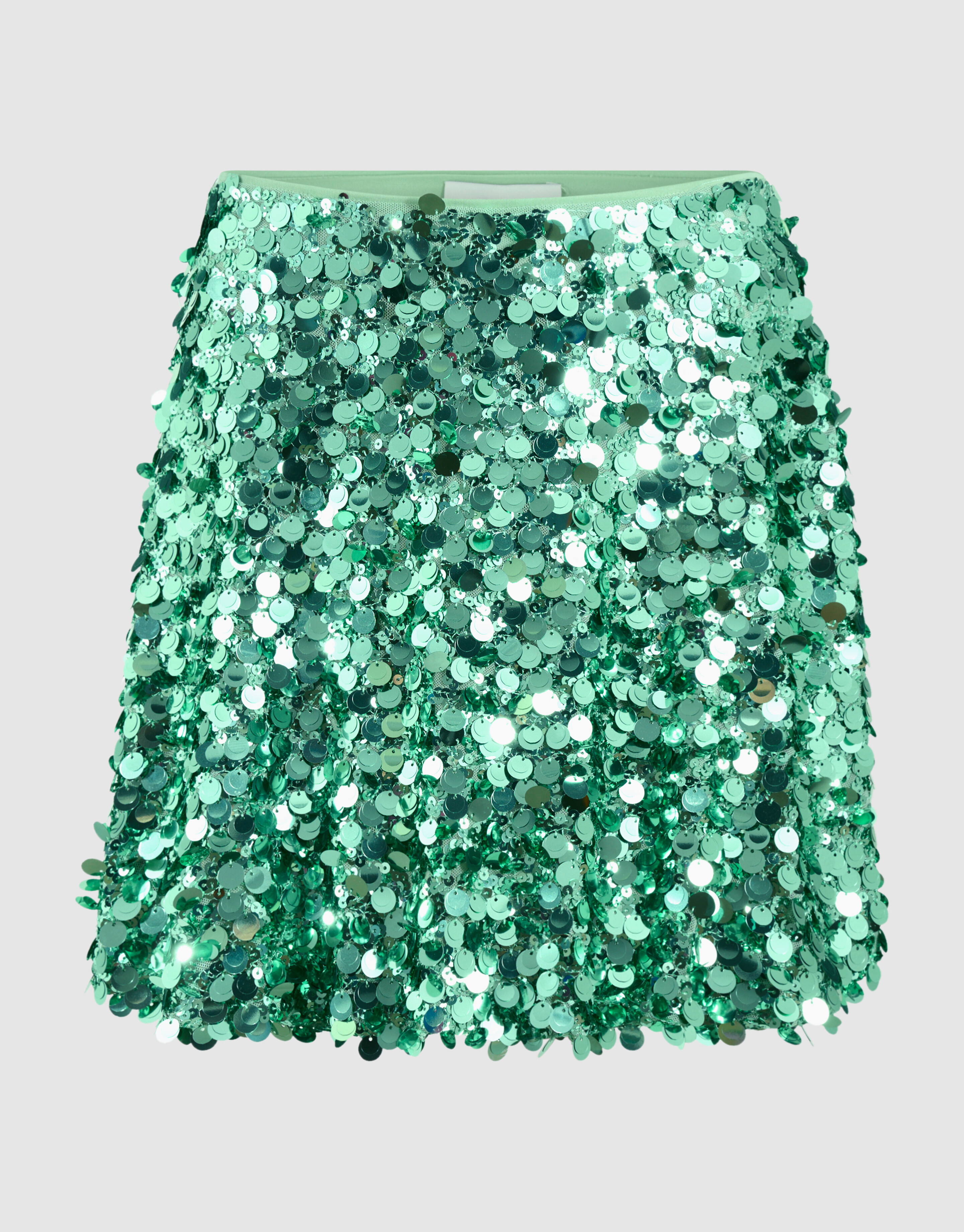 Sequin Mini Rok Groen By Lizzy SHOEBY WOMEN
