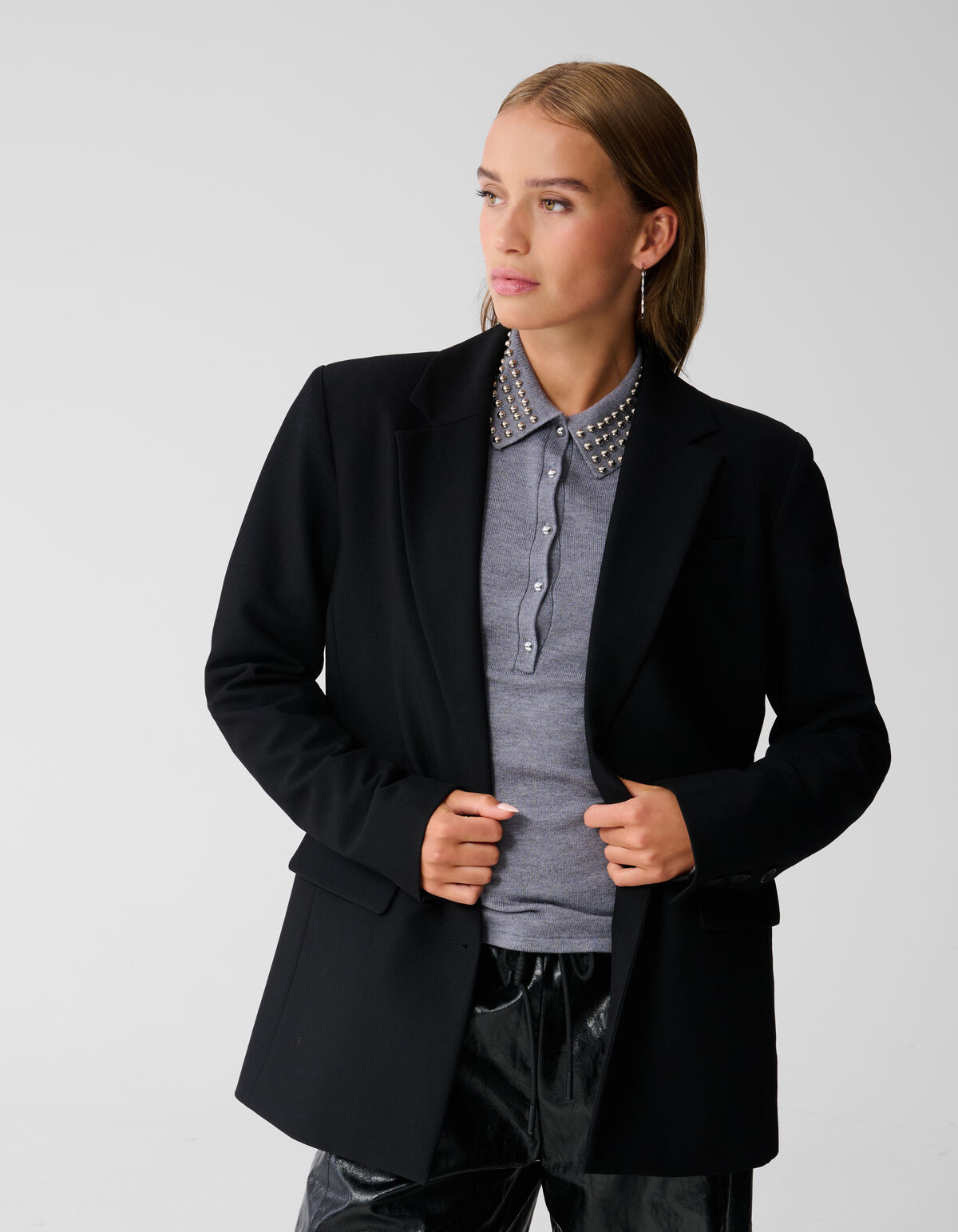 Basis Blazer Zwart SHOEBY WOMEN