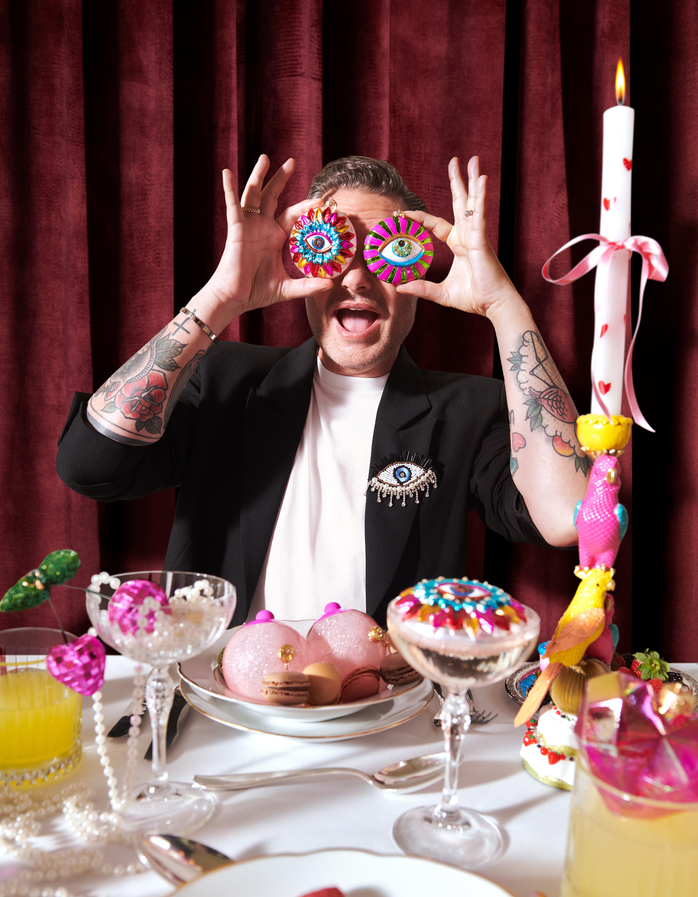 Circus Tijger Kerstbal By Fred SHOEBY ACCESSOIRES