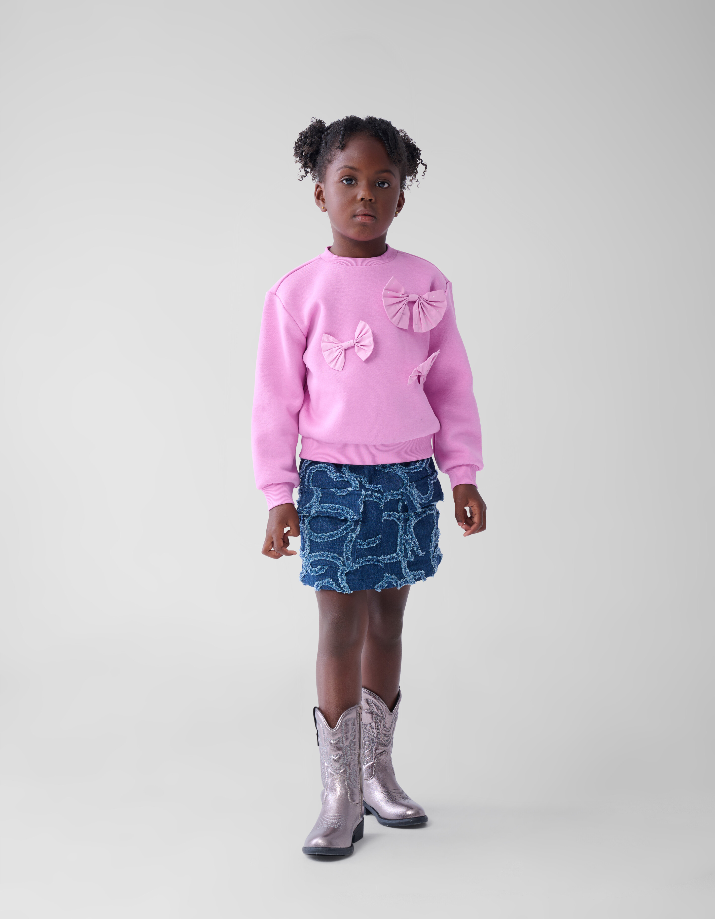 Denim Cargo Rok Donkerblauw SHOEBY GIRLS