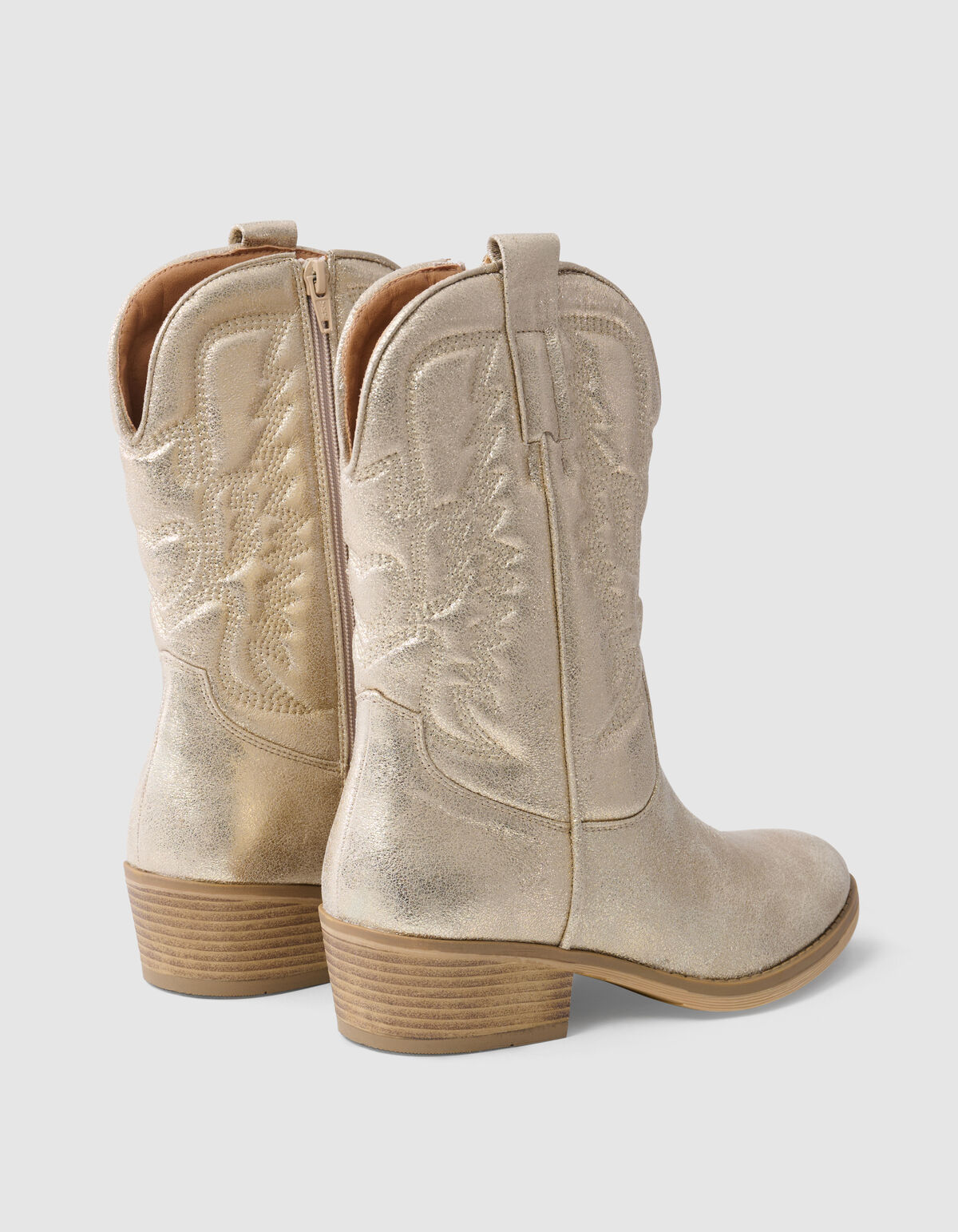 Cowboylaarzen Goud SHOEBY SHOES