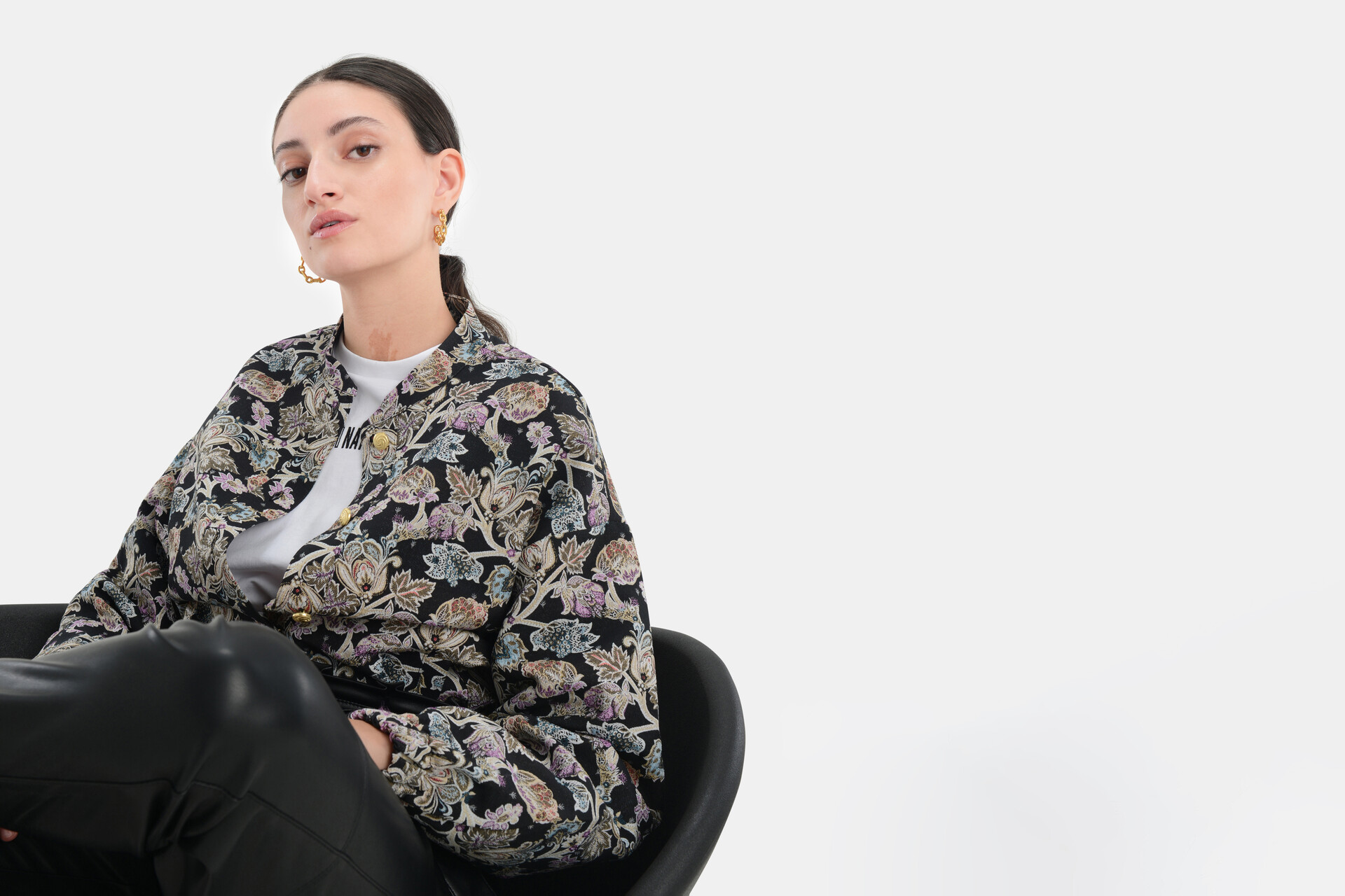 Dolly Jacquard Jas EKSEPT