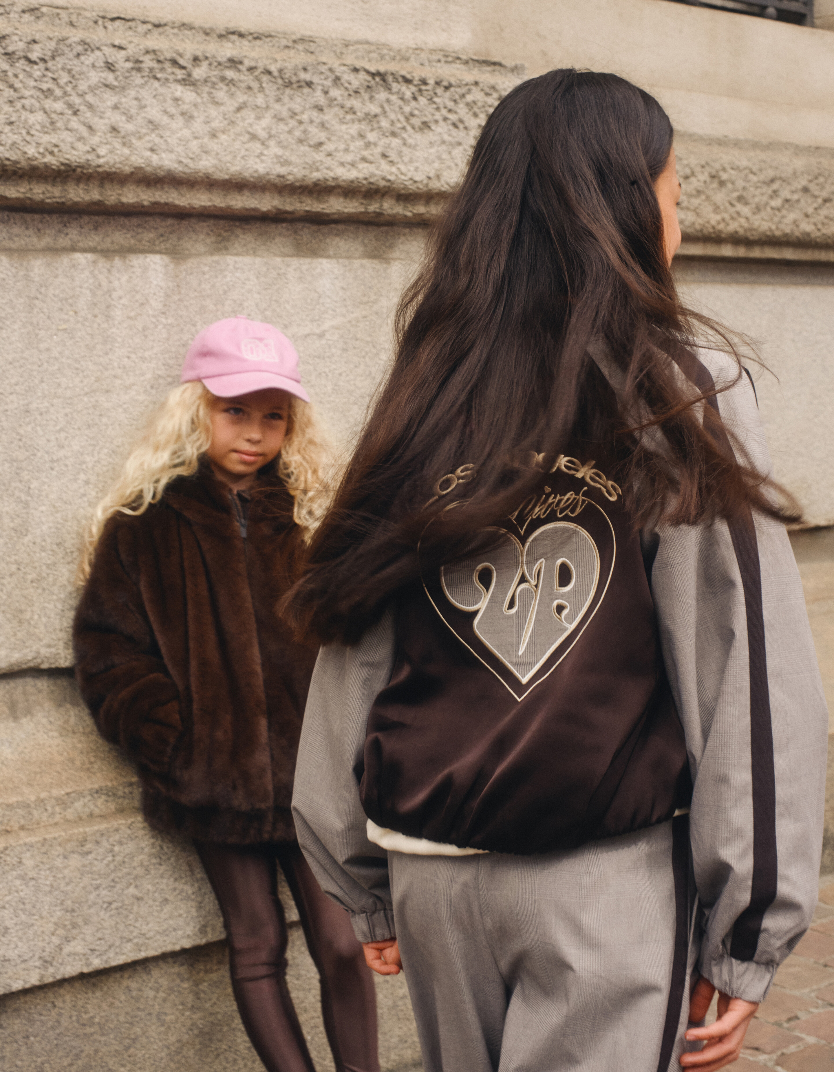 Relaxed Ruiten Bomber Donkerbruin SHOEBY GIRLS