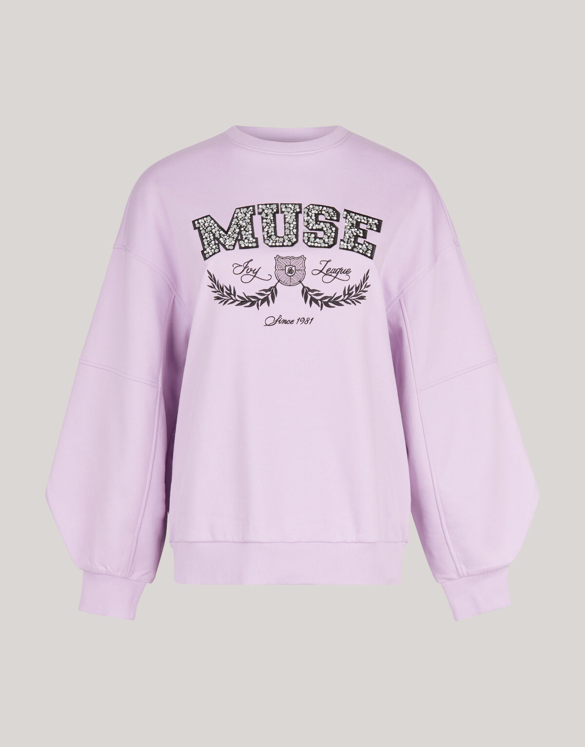 Varsity Sweater Paars SHOEBY WOMEN