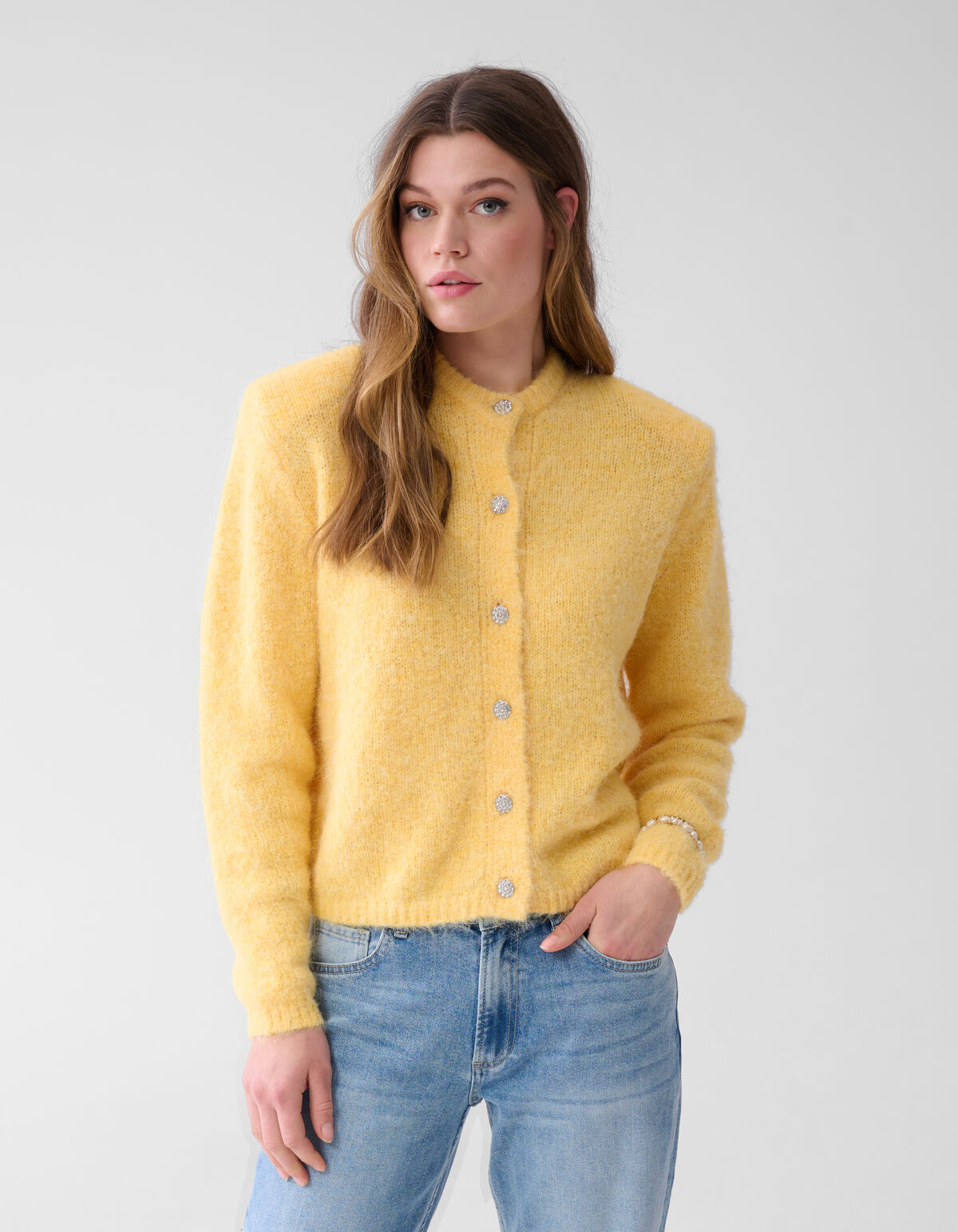 Zacht Vest Geel SHOEBY WOMEN