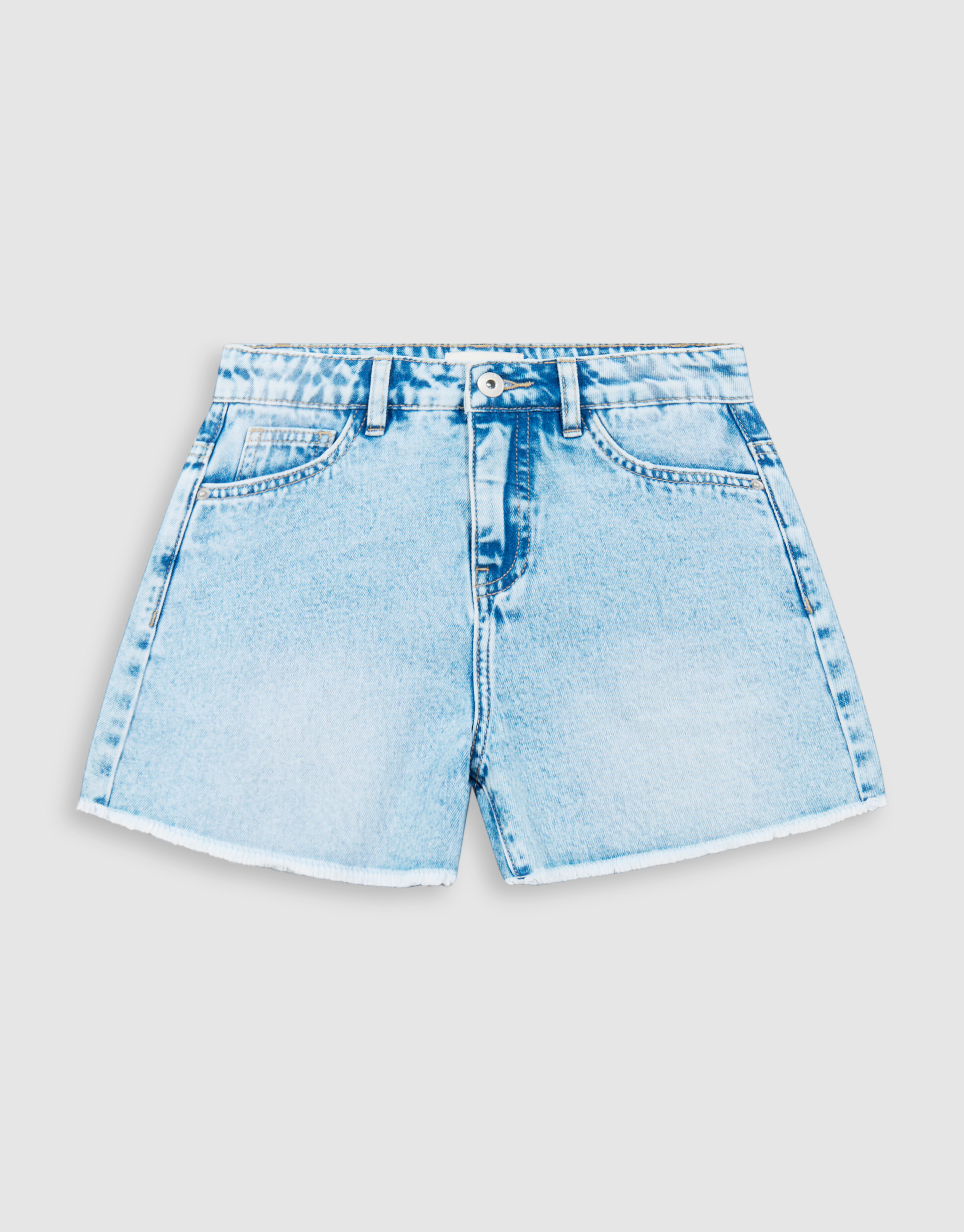 Basis Denim Short Blauw SHOEBY GIRLS