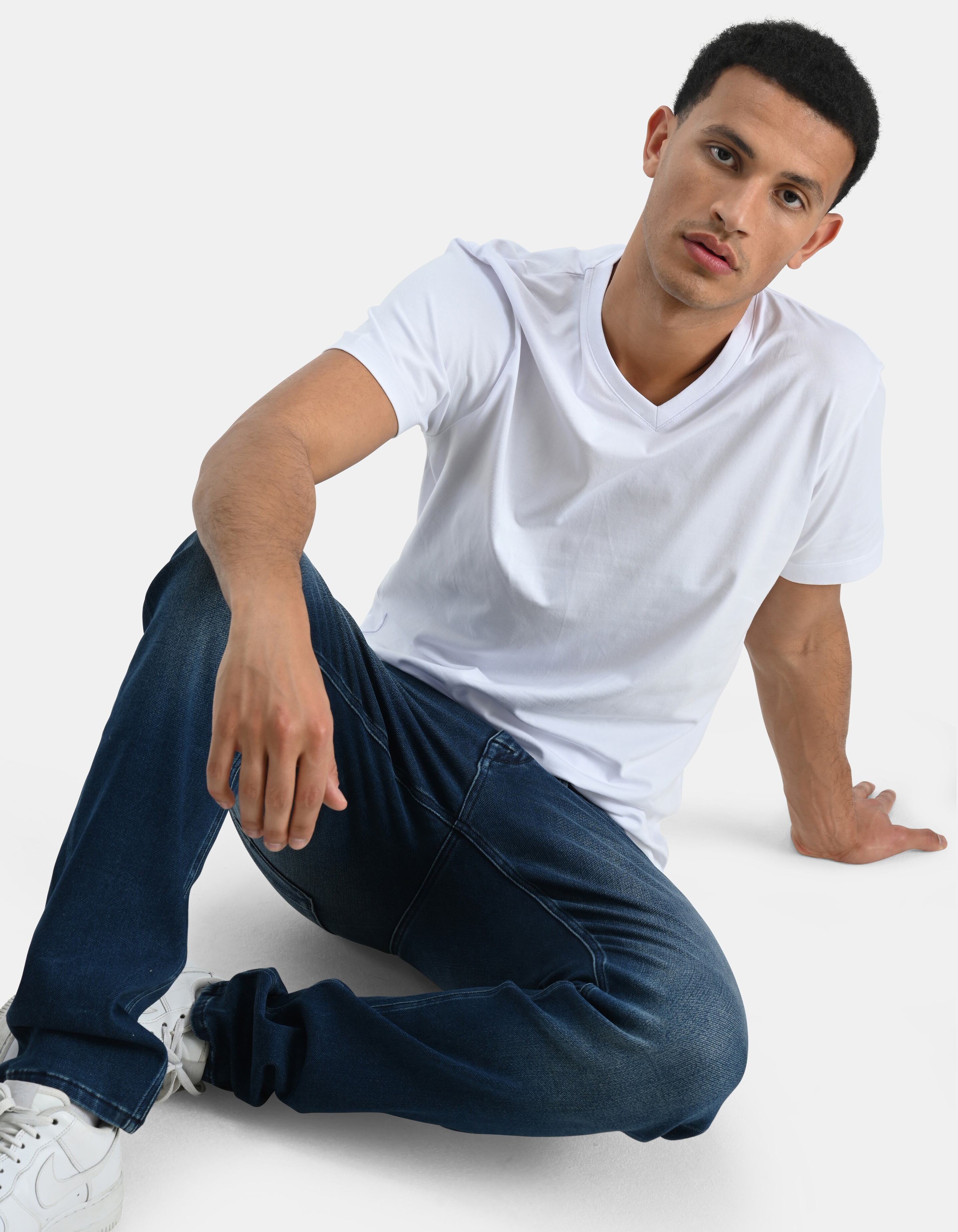 Slim Jog Jeans Donkerblauw L32 SHOEBY MEN