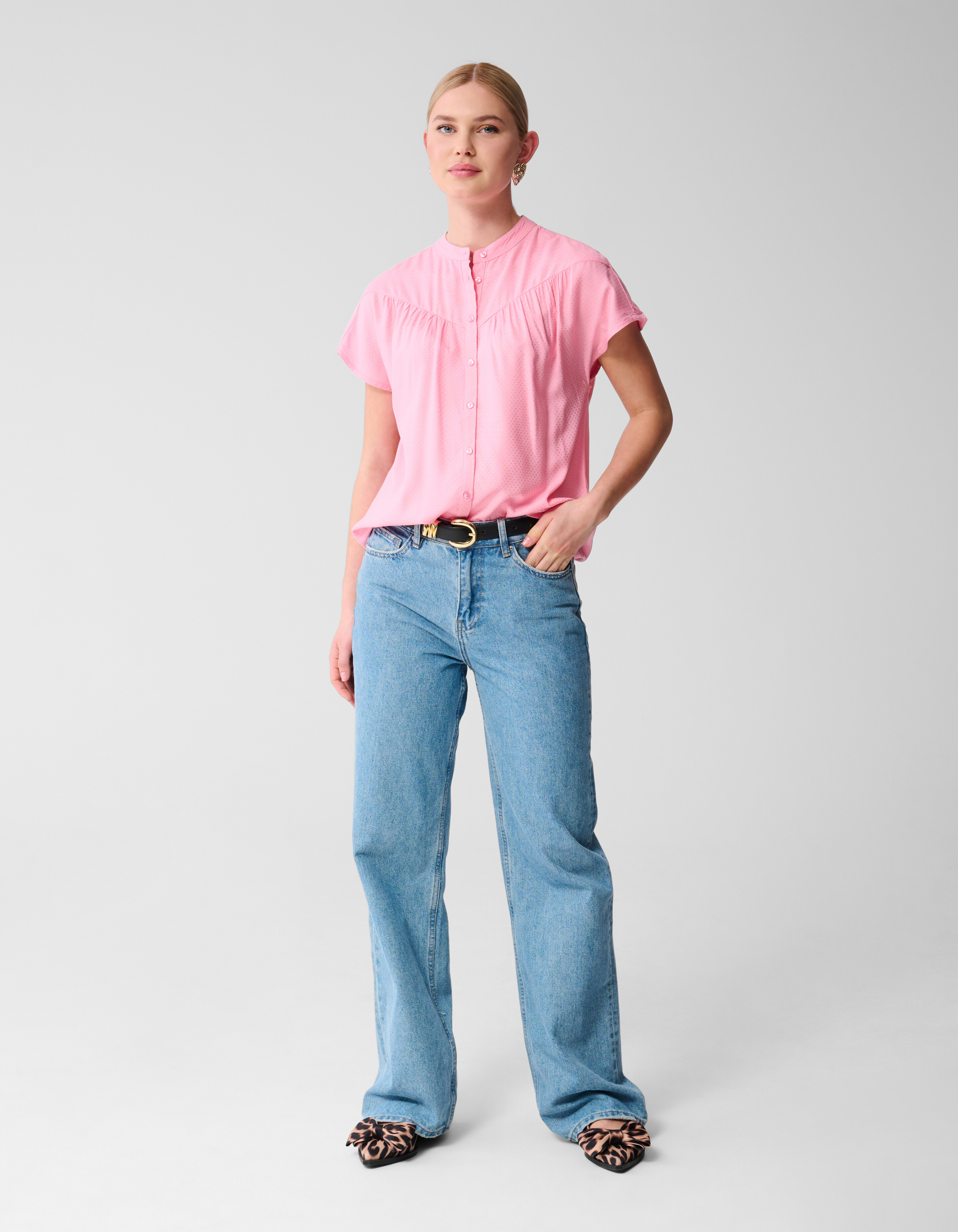 Structuur Top Roze SHOEBY WOMEN