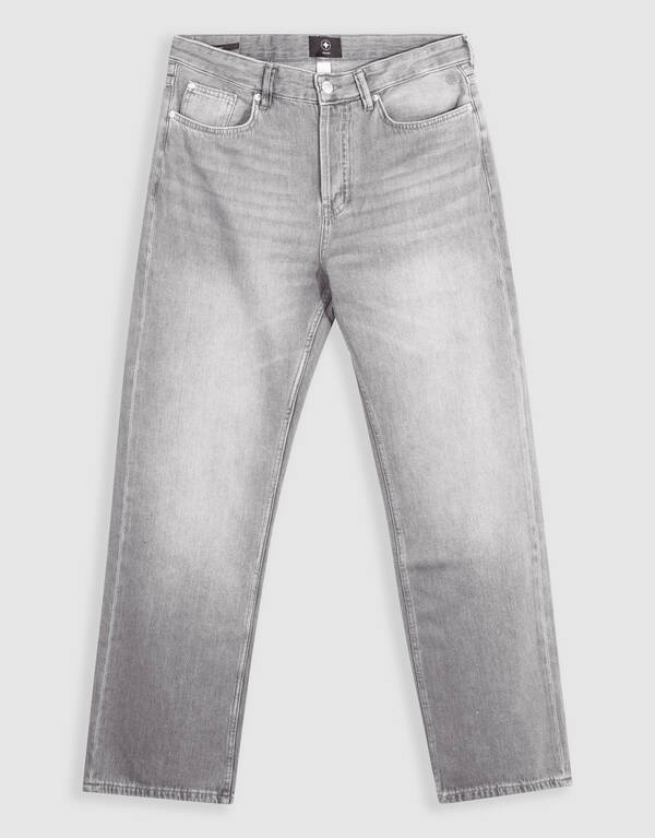 Relaxed Fit Jeans Grijs SHOEBY MEN