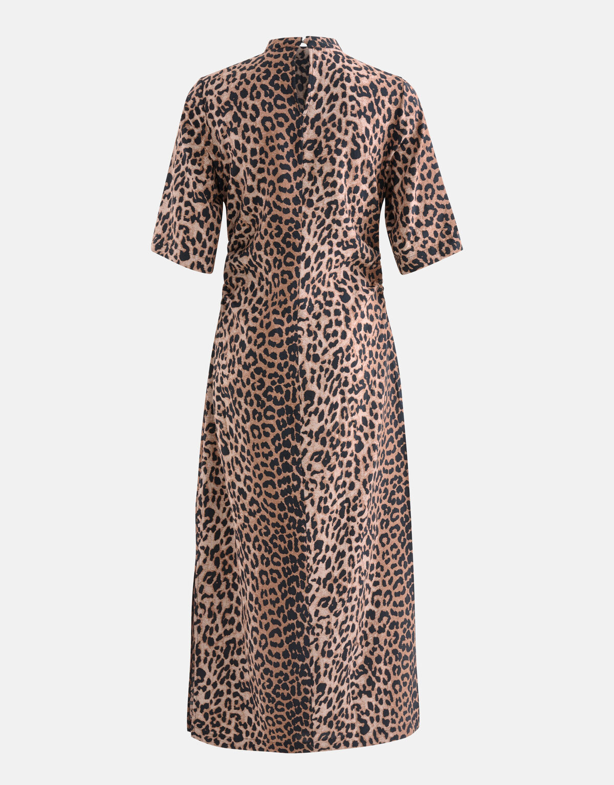 Printed Leopard Jurk Bruin SHOEBY WOMEN