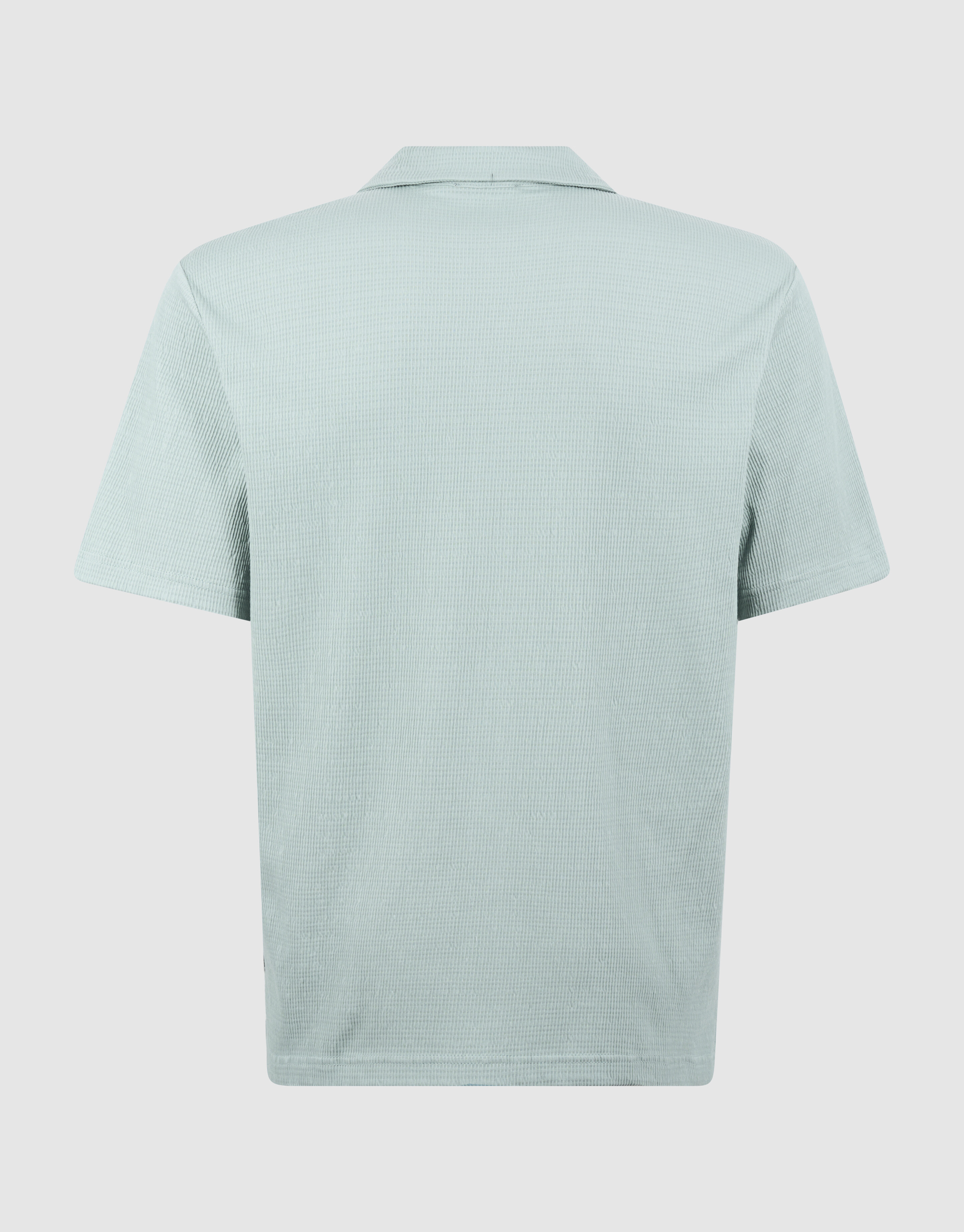 Structuur Overshirt Lichtgroen SHOEBY MEN