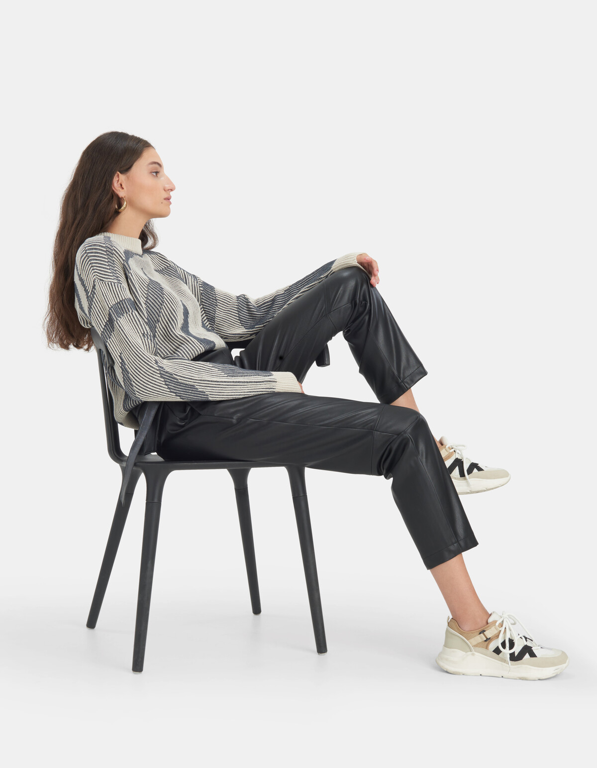 Vegan Leather Paperbag Broek EKSEPT