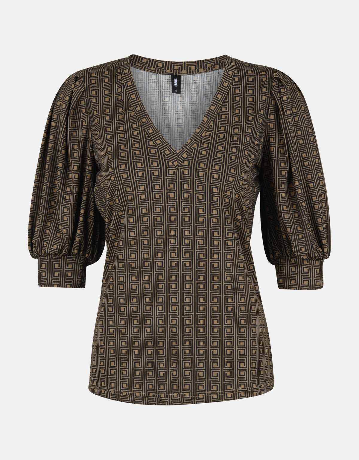 Rib Jersey V Tee