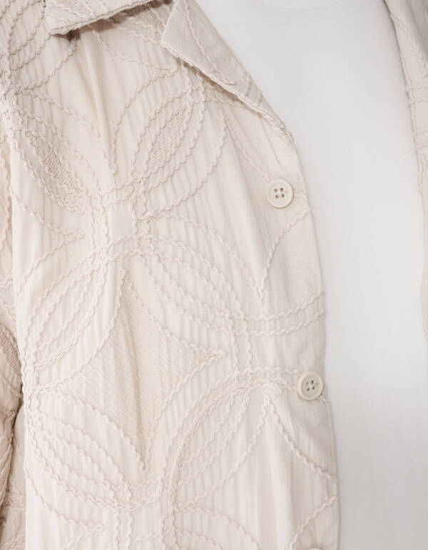 All Over Cord Overshirt Zand SHOEBY MEN