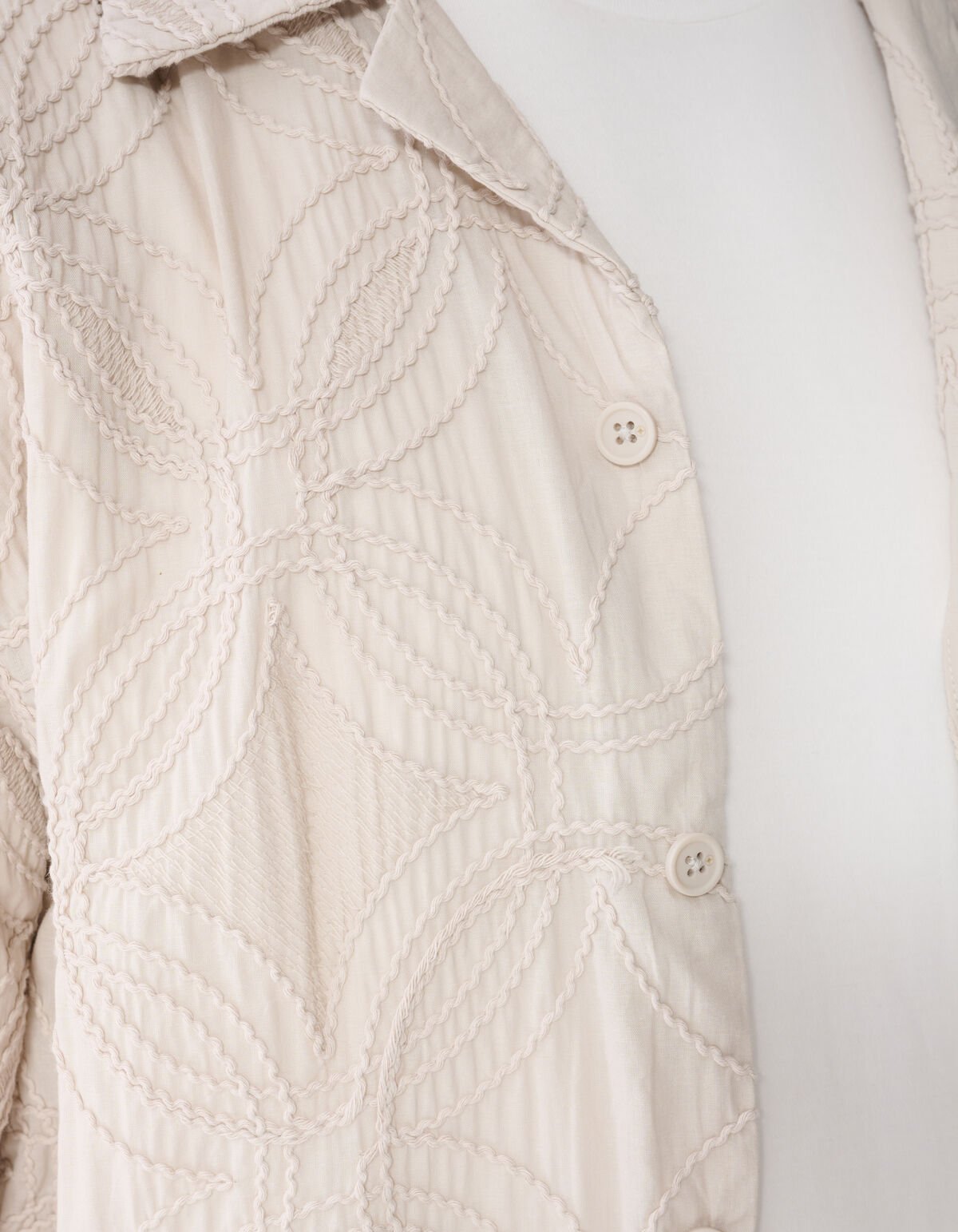 All Over Cord Overshirt Zand SHOEBY MEN