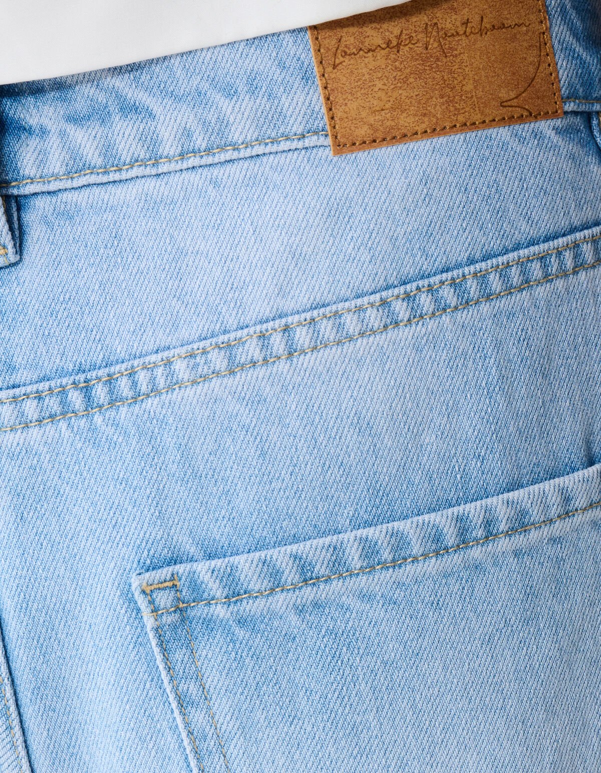 Barrel Fit Jeans Blauw By Lonneke SHOEBY WOMEN